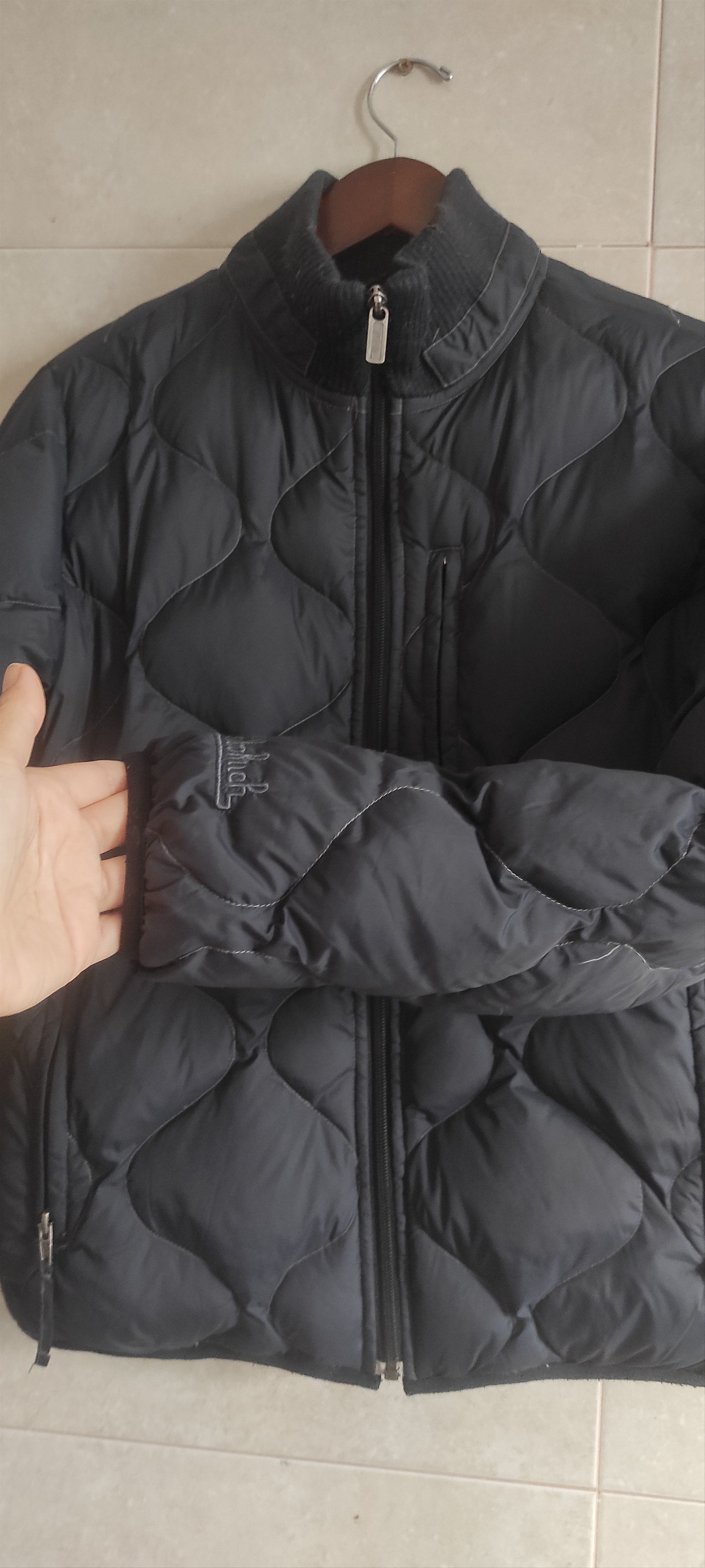 Woolrich Woolen Mills Woolrich Puffer Goose Down Full Zip Navy Outerwear Jacket Size US M / EU 48-50 / 2 - 21 Thumbnail