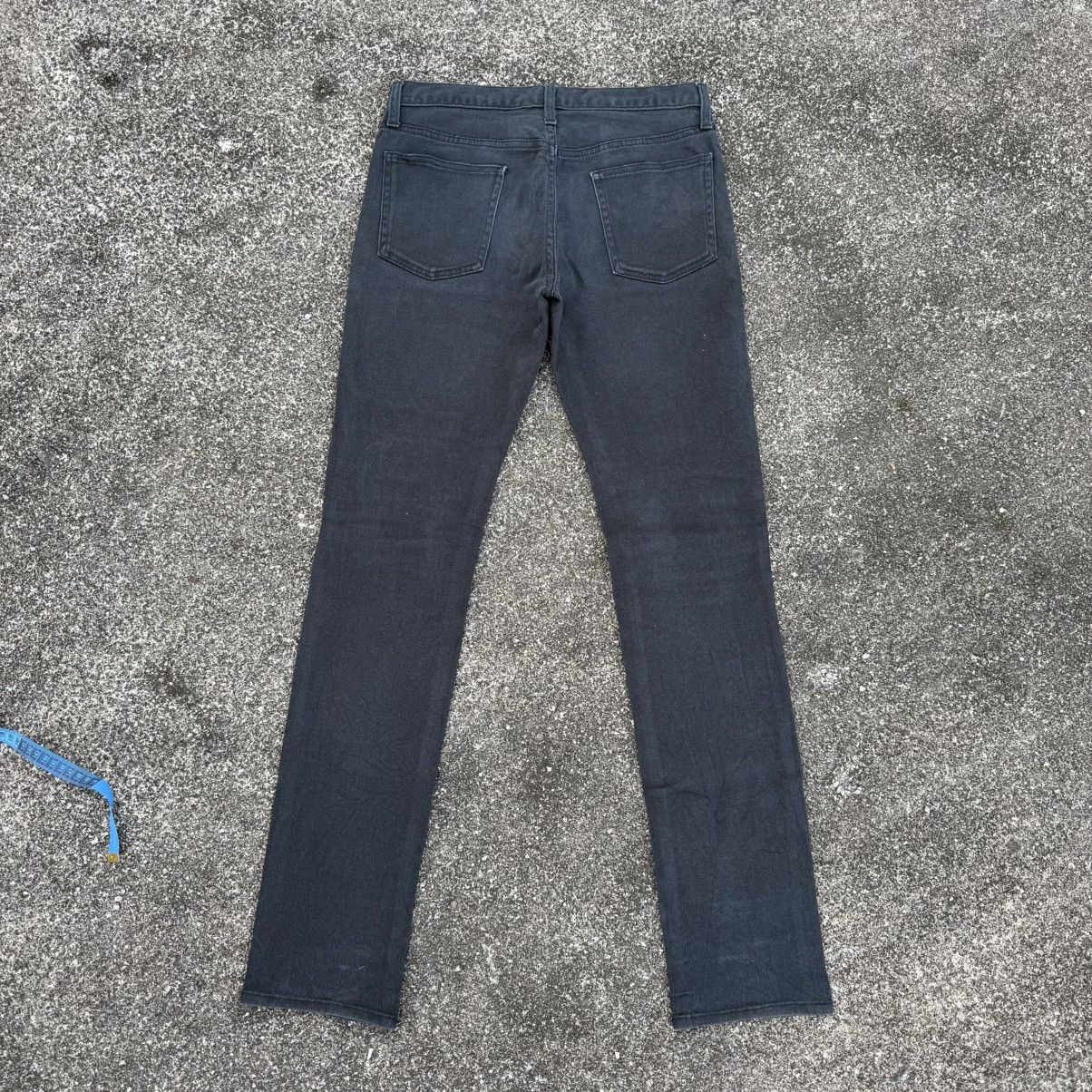 GU VINTAGE GU DENIM SLIM FIT BLACK JEAN PANTS Size US 31 - 9 Thumbnail