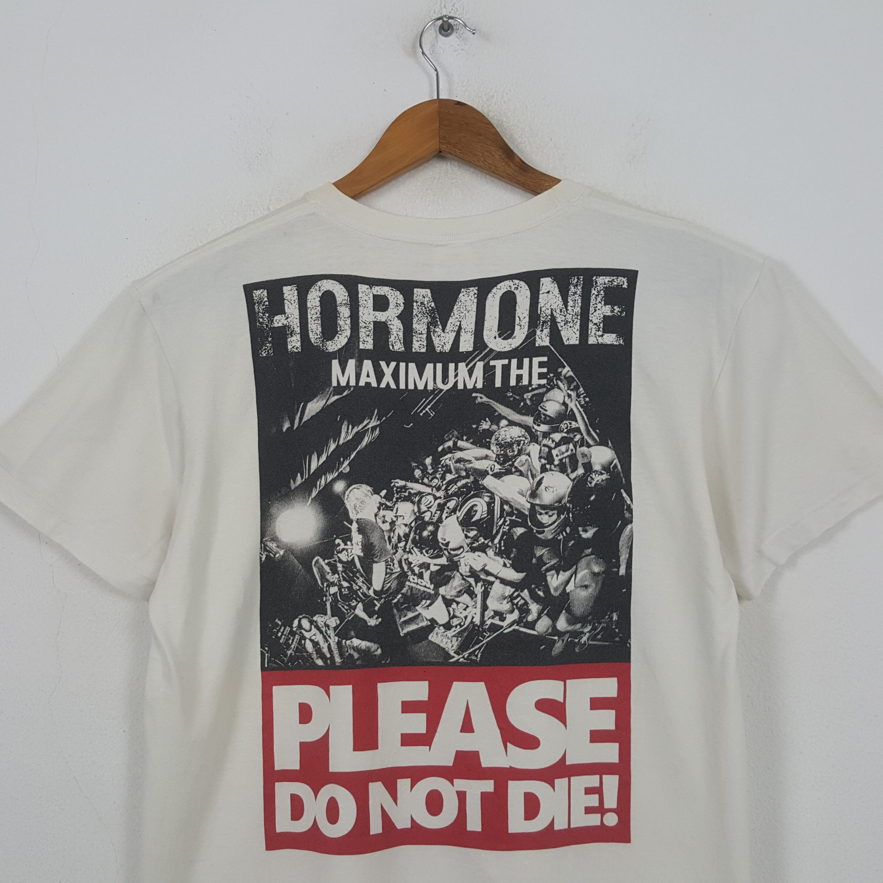 Band Tees Vintage Maximum Hormone Japan Metal Rock Band T-shirt RR1 Size US L / EU 52-54 / 3 - 2 Thumbnail