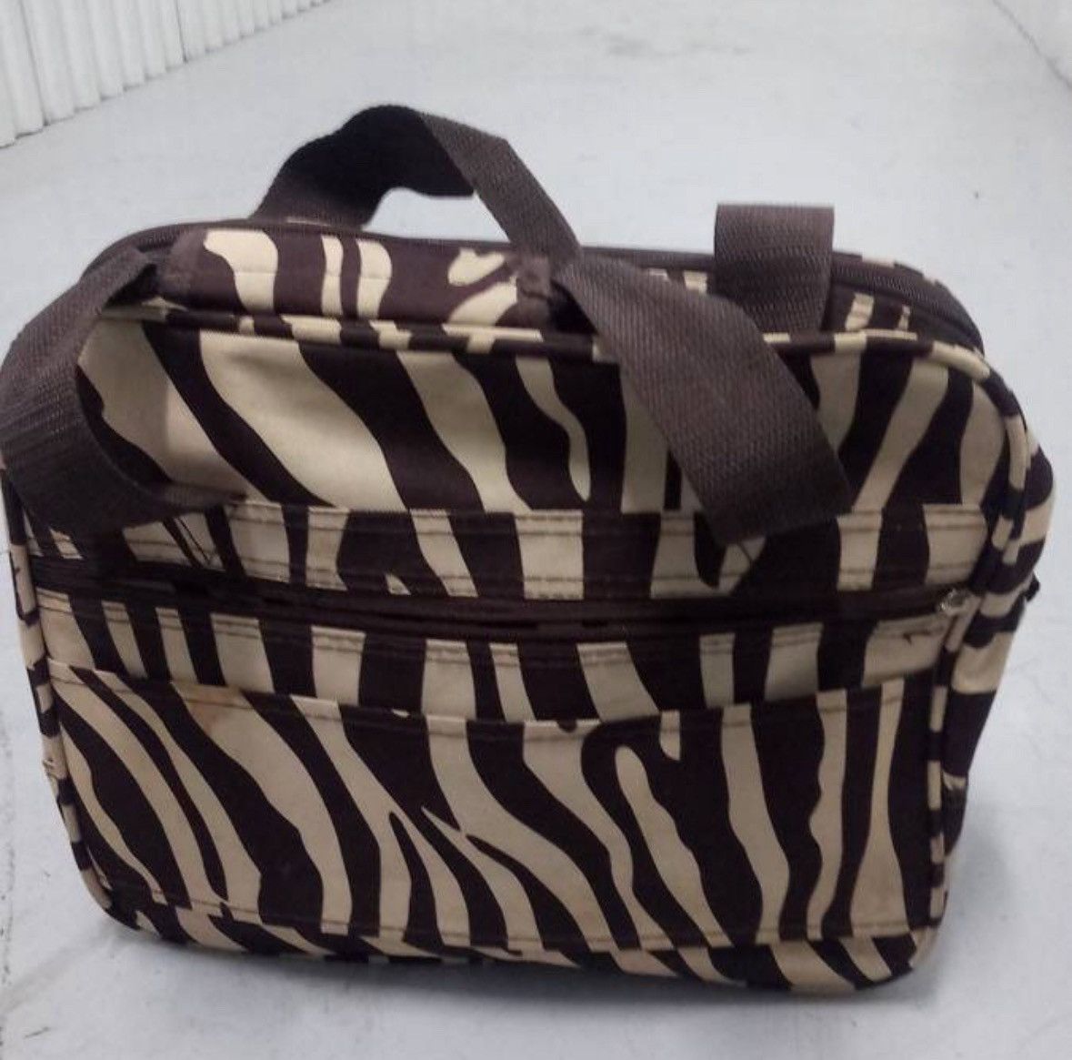 Other Rockland Zebra Print Carry On Soft Case Accessory Bag Size ONE SIZE - 4 Thumbnail
