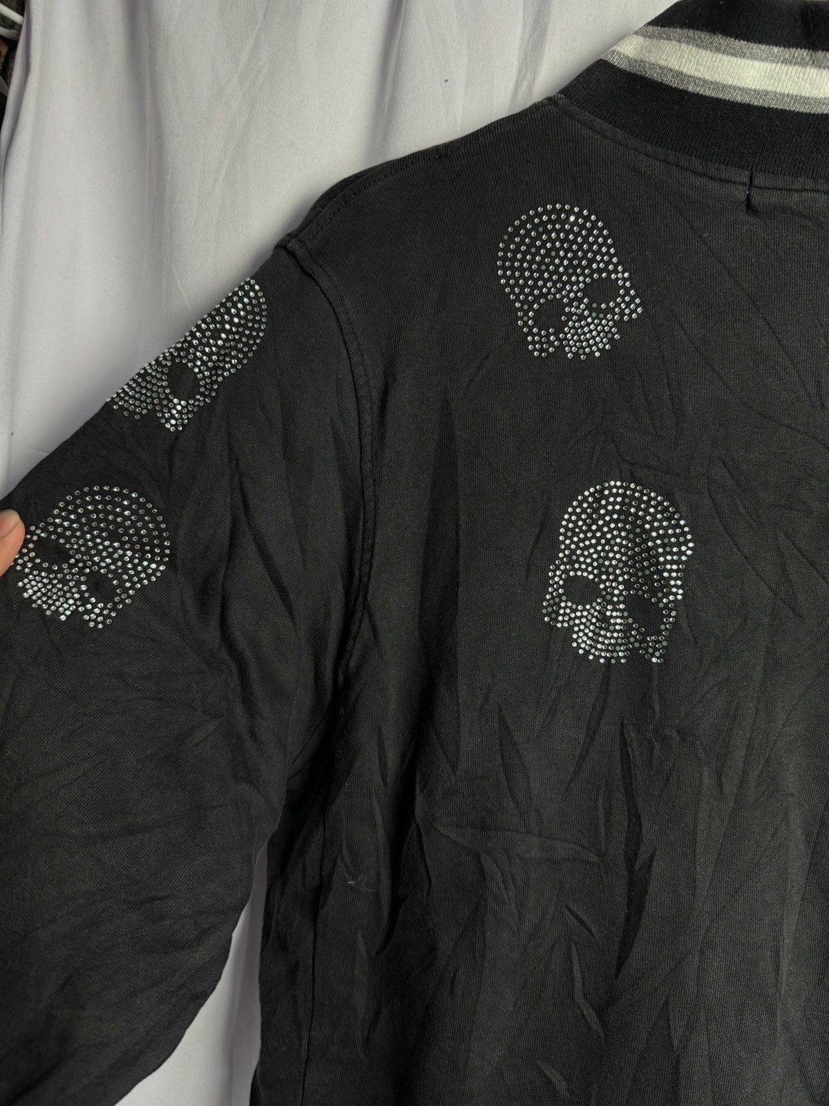 Hysteric Glamour × If Six Was Nine × Le Grande Bleu (L.G.B.) Skulls Sweatshirt Zipper Hydrogen Size US L / EU 52-54 / 3 - 4 Thumbnail