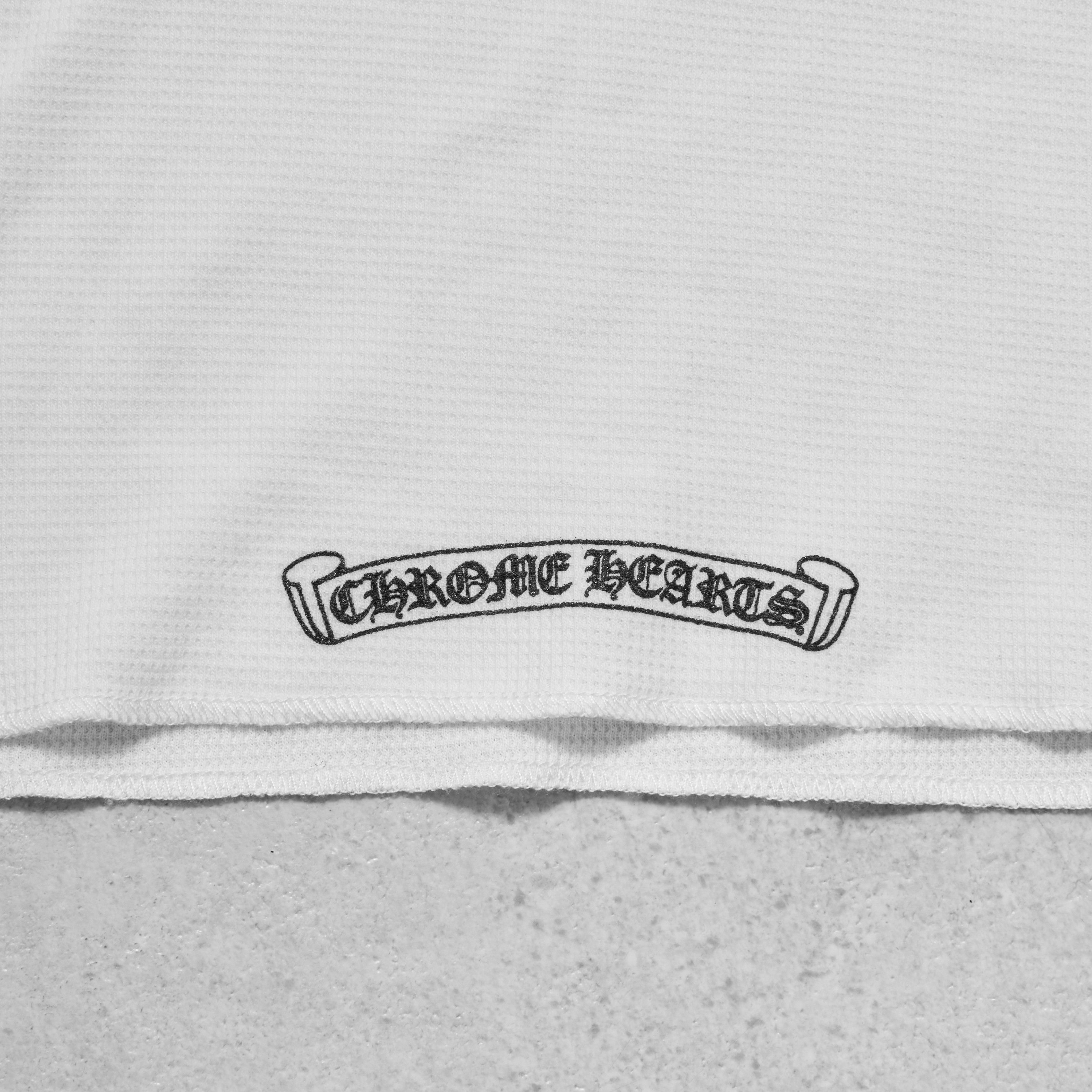 Chrome Hearts CHROME HEARTS Scroll Thermal Long T Shirt Size M / US 6-8 / IT 42-44 - 8 Thumbnail