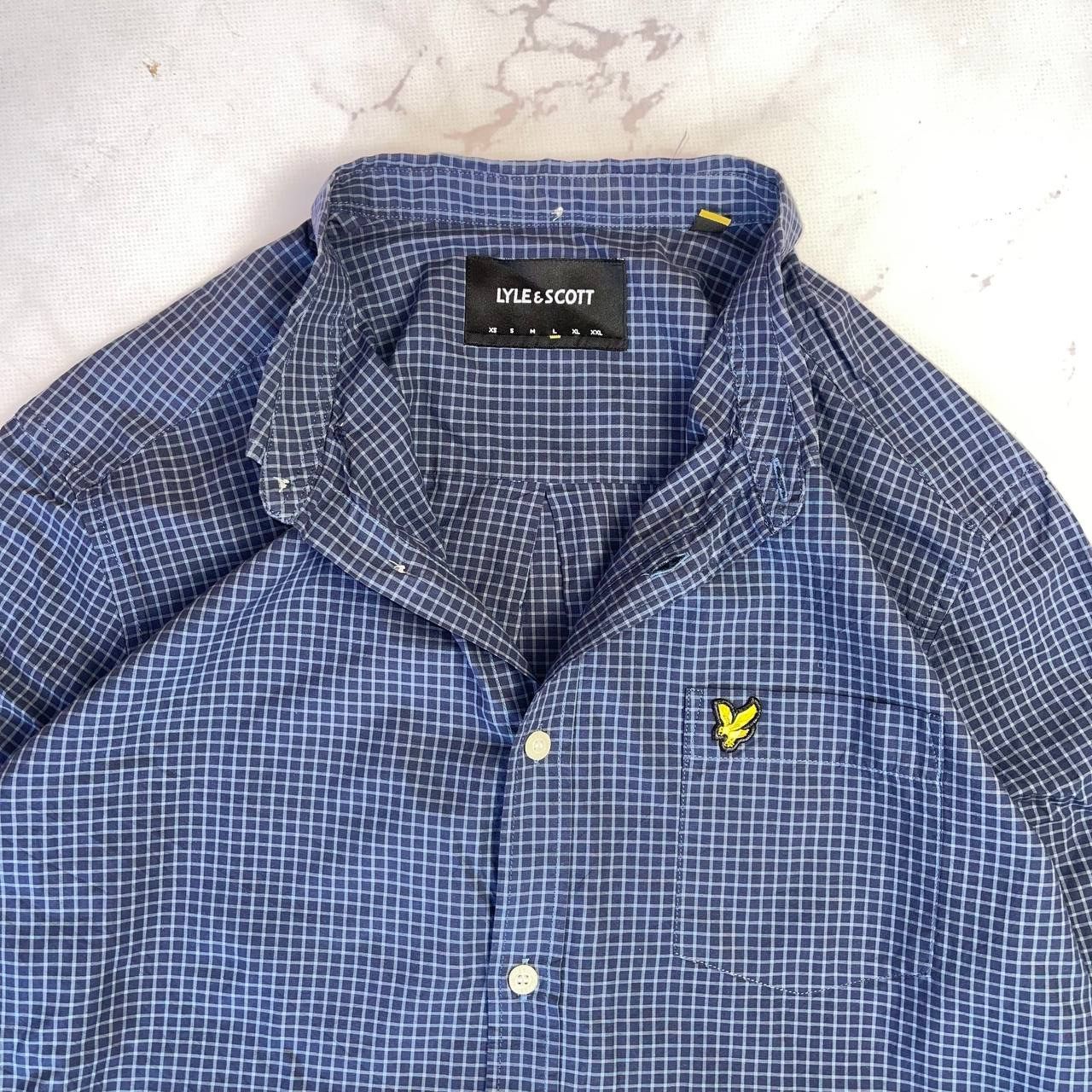 Lyle & Scott Lyle & Scott Plaid Shirts Vintage Streetwear Small Logo Size US L / EU 52-54 / 3 - 6 Thumbnail