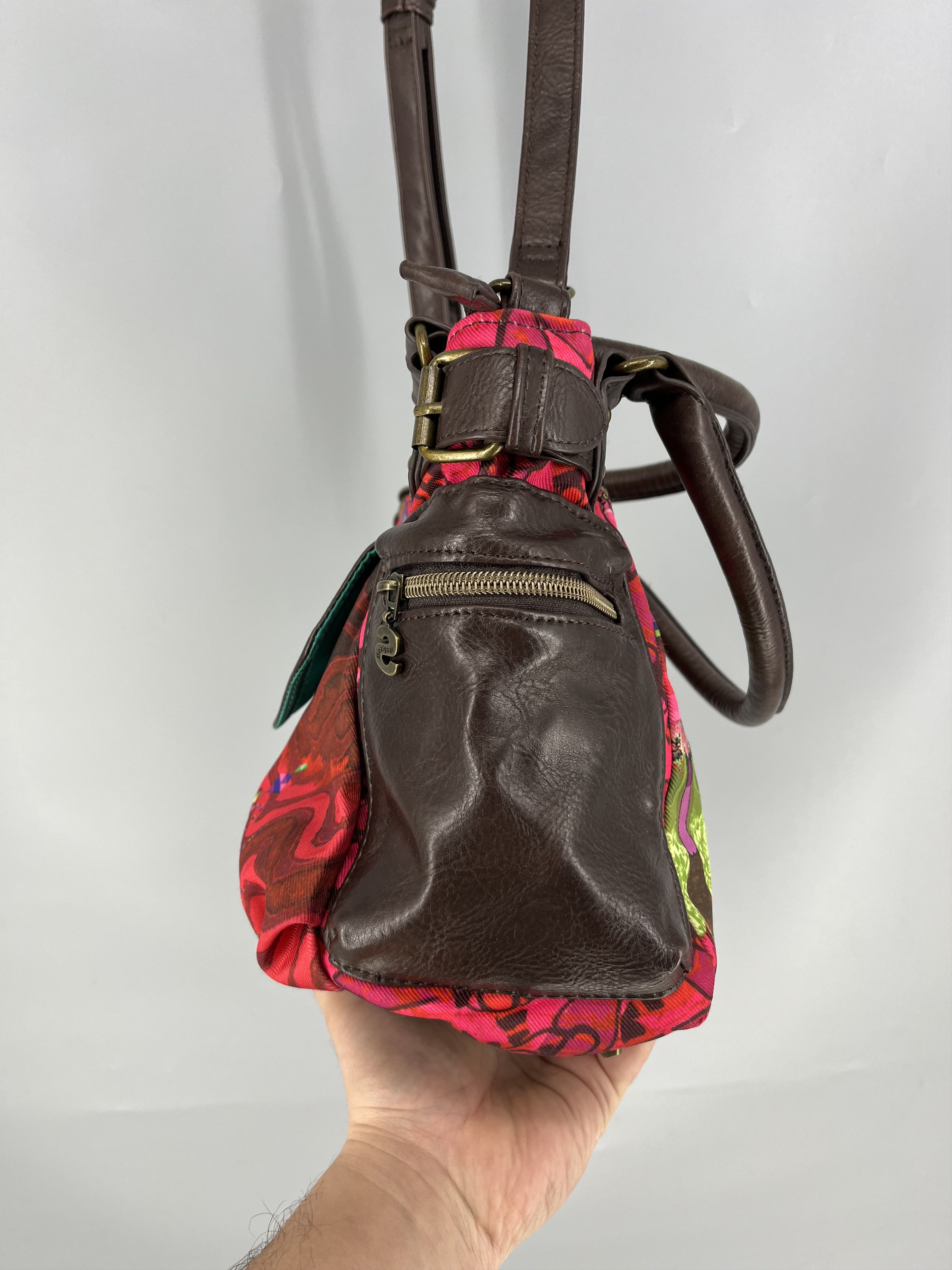 Desigual Desigual Handbag Satchel Rainbow Authentic hand Bag Size ONE SIZE - 11 Thumbnail