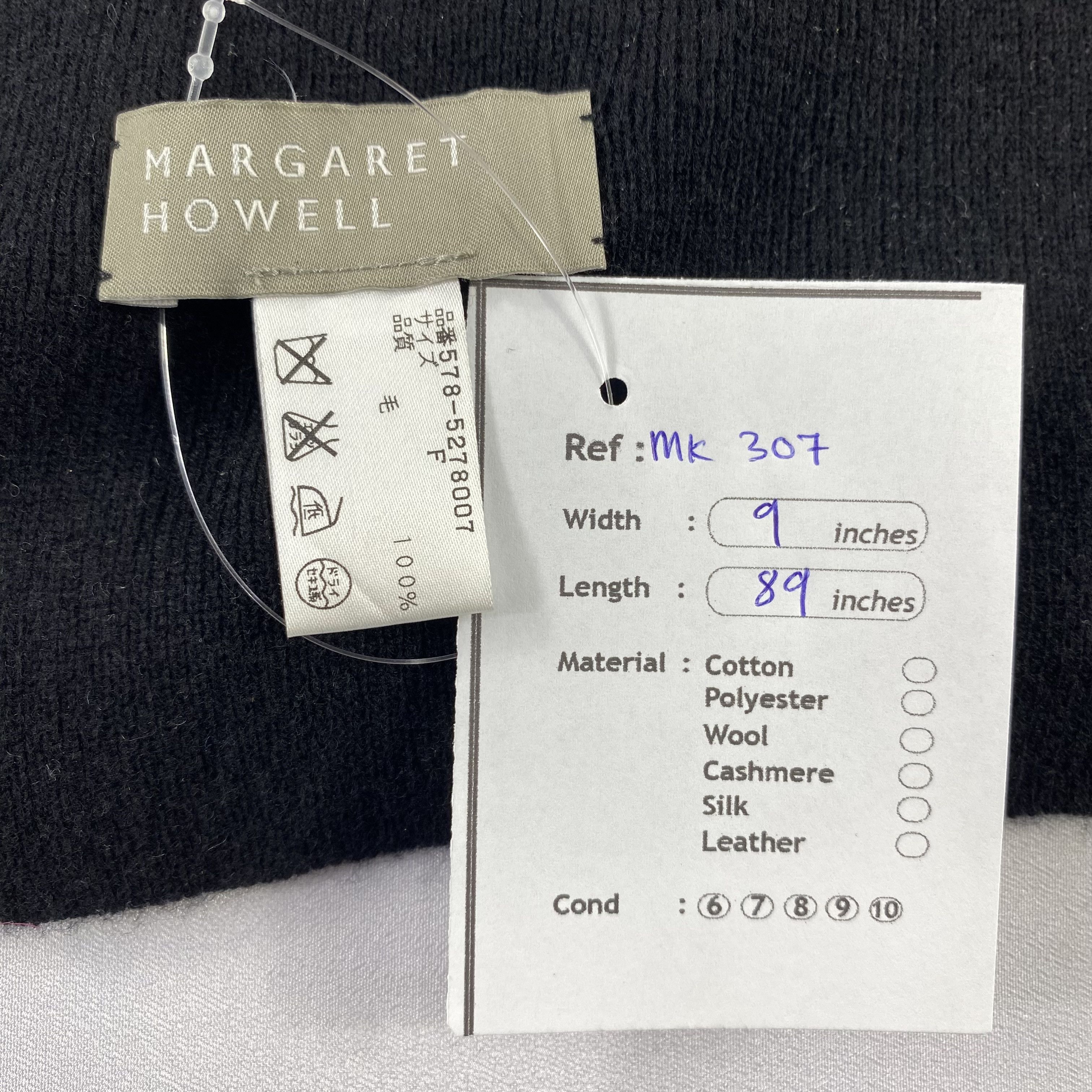 Margaret Howell Margaret Howell Scarf Neck Wrap Wool Muffler Size ONE SIZE - 6 Thumbnail
