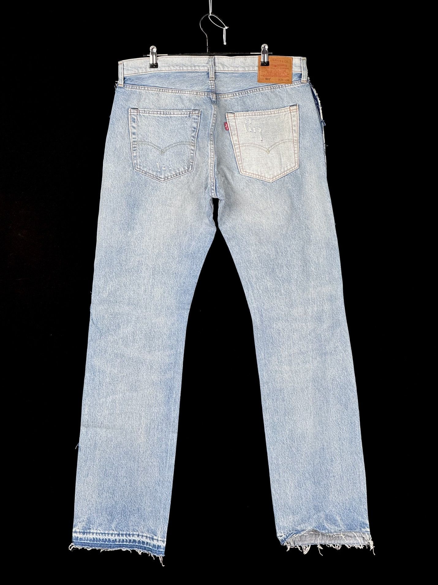 Levi's Levis 501 distressed jean Size US 36 / EU 52 - 6 Thumbnail