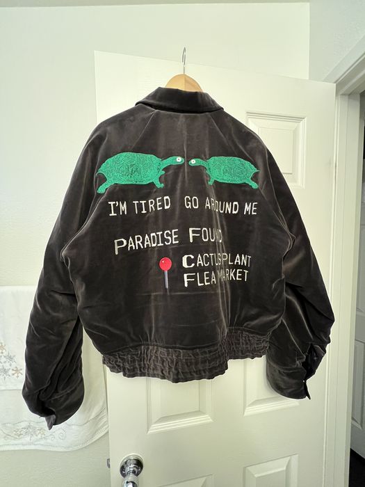 Human Made CPFM “Too Slow” Souvenir Jacket | Grailed