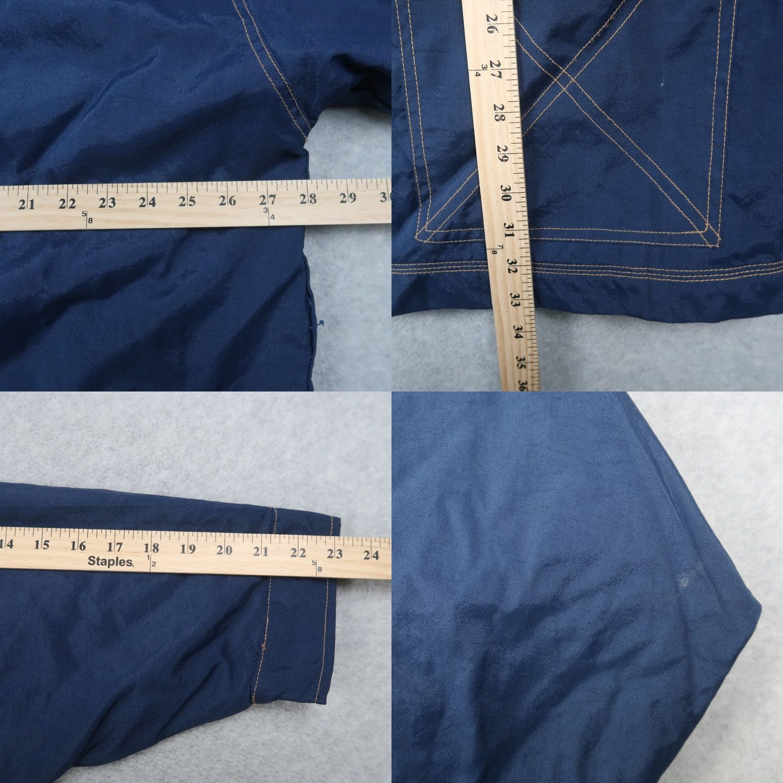 Quiksilver Vintage Quiksilver Nylon Jacket Mens L Blue Cross Logo 80s 90s Bomber Jacket Logo Decade Vintage Mens Regular Fit Winter Fall Spring Hoodie? Size US L / EU 52-54 / 3 - 9 Thumbnail