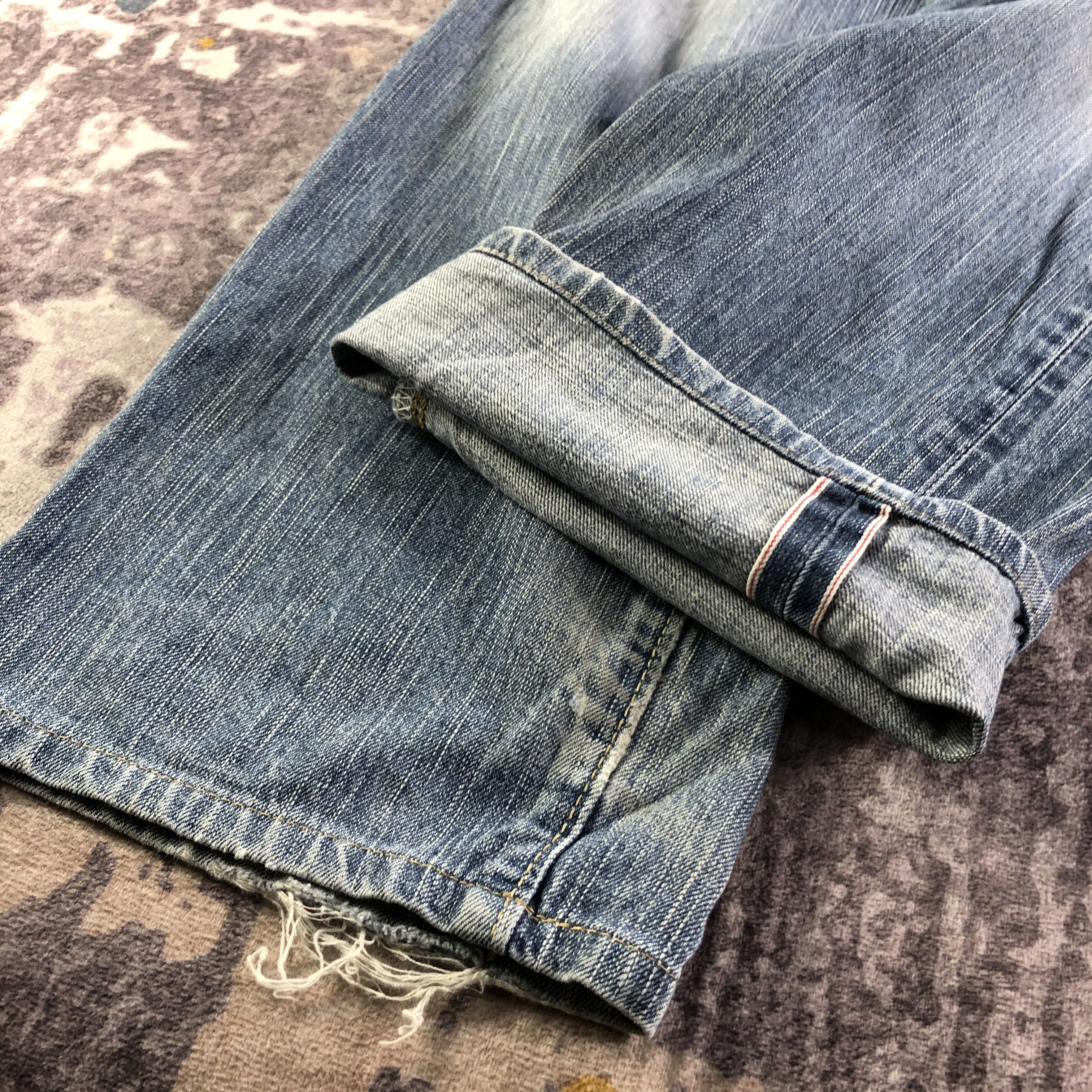 Edwin Vintage Blue Wash Edwin 505 Selvedge Jeans-JM3695 Size US 36 / EU 52 - 6 Thumbnail