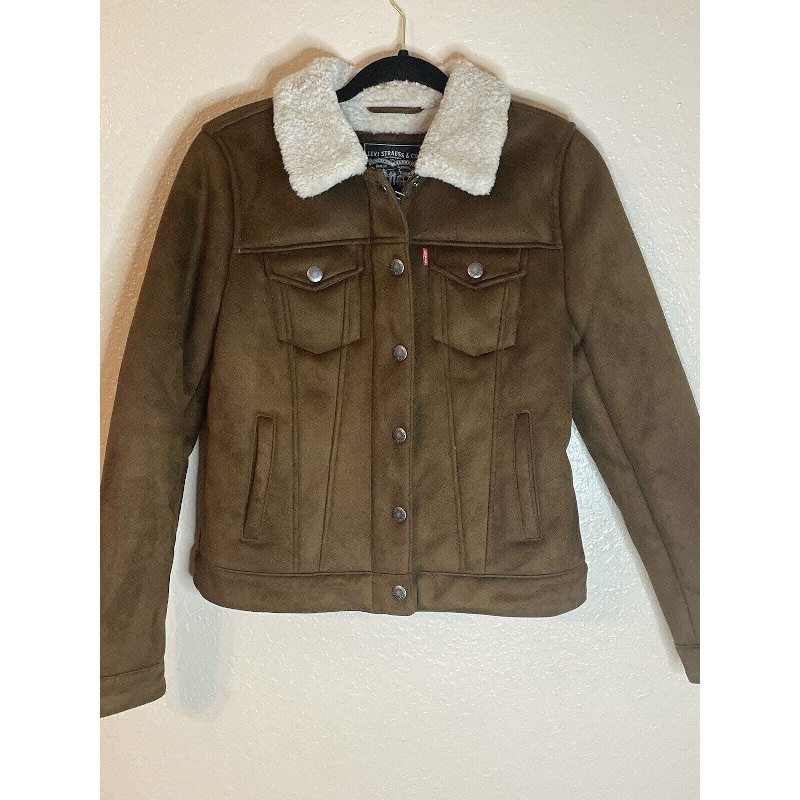 Levi's Levi's suede bomber jacket. Woman’s Size Small. Size S / US 4 / IT 40 - 2 Thumbnail