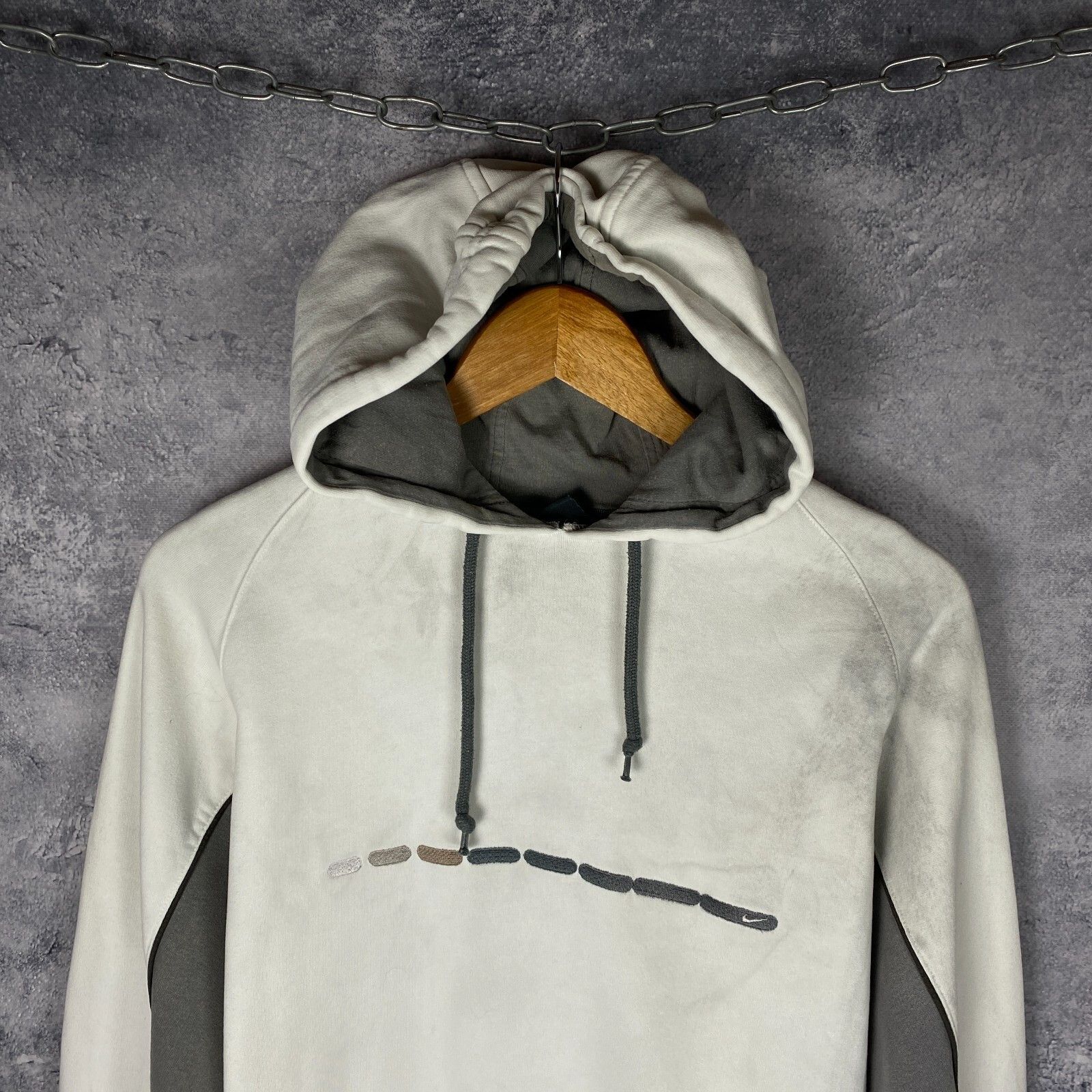 Nike Nike Vintage Hoodie Men's Size S White Long Sleeve ` Size US S / EU 44-46 / 1 - 2 Thumbnail