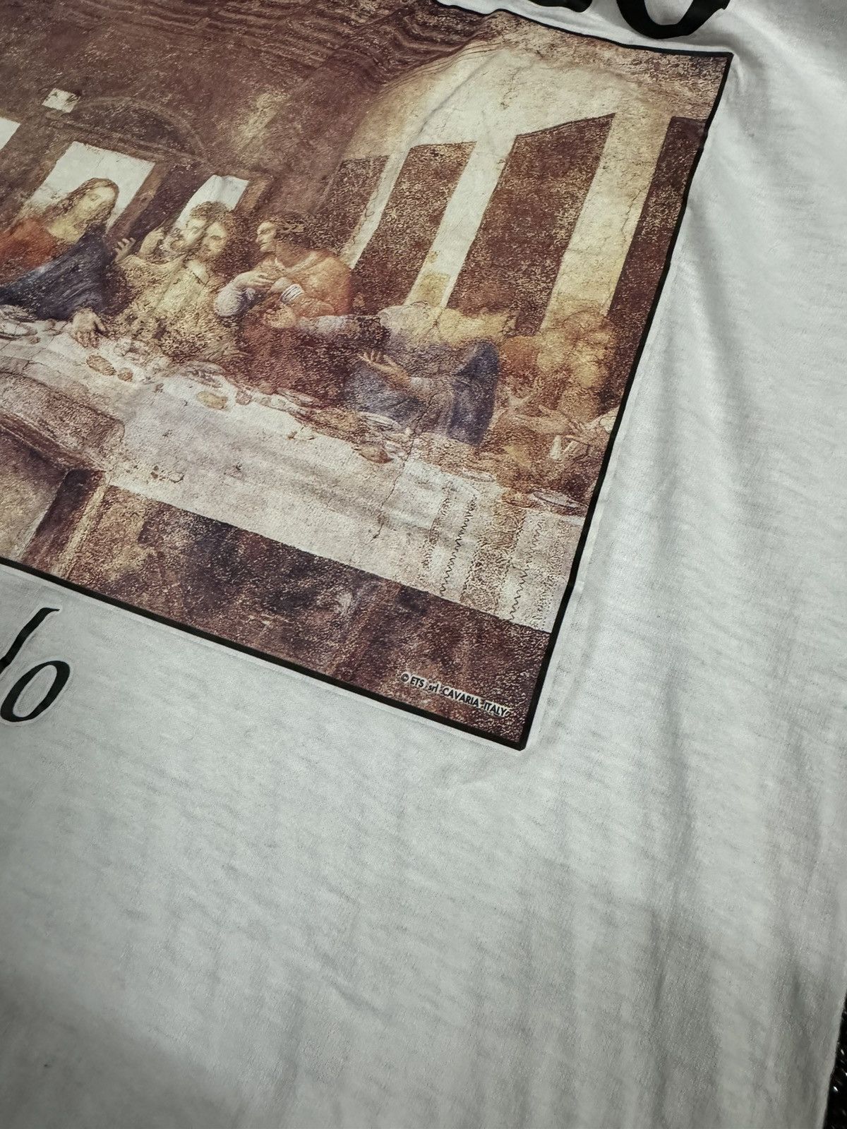 Vintage Vintage Leonardo Da Vinci Art Il Cenacolo Italian Art Tee Size US S / EU 44-46 / 1 - 5 Thumbnail