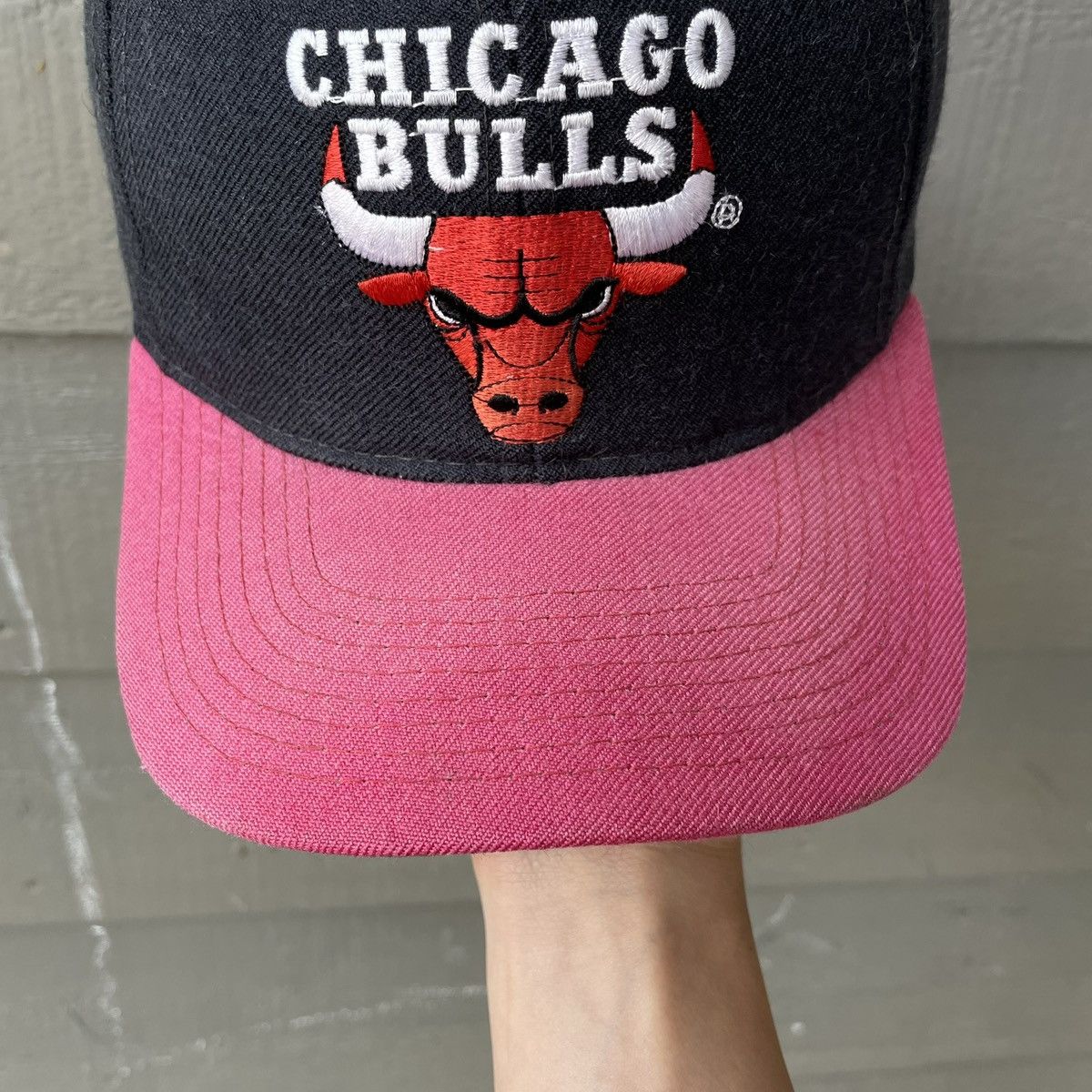 Starter Vintage Chicago Bulls Starter Plain Logo Snapback Hat Wool Size ONE SIZE - 5 Thumbnail