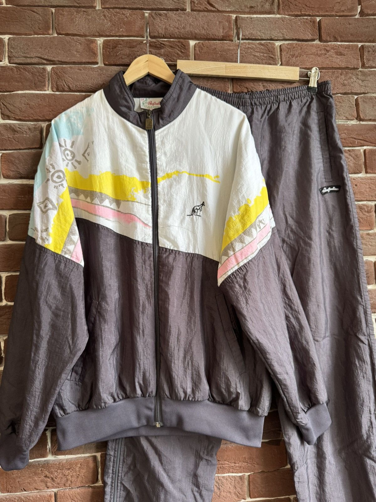 Thunderdome × Vintage Vintage Australian 90s Tracksuit XL Jacket Pants Gabber Wear Size US XL / EU 56 / 4 - 3 Thumbnail
