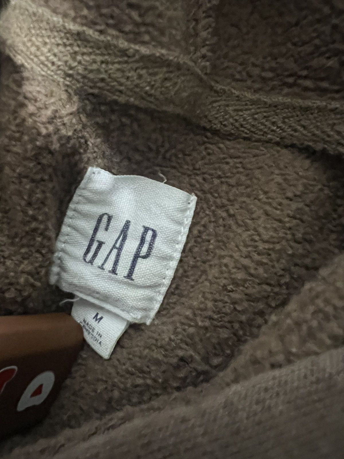 Gap Gap brown Zip up hoodie Size US M / EU 48-50 / 2 - 3 Thumbnail