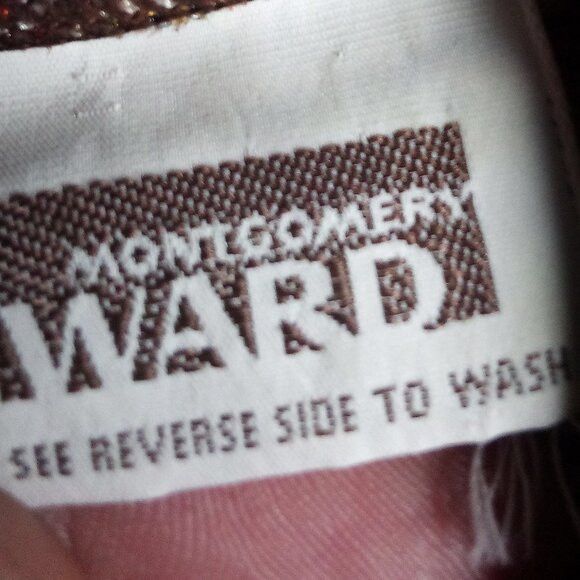 Other Vintage Montgomery Ward Tiles Polyester Disco Shirt Size US S / EU 44-46 / 1 - 3 Thumbnail