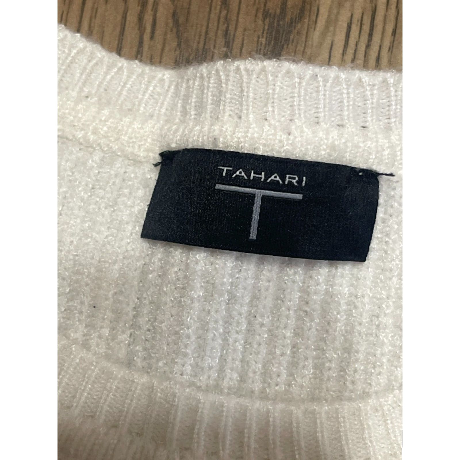 Vintage Tahari Shirt Women's XS White Blouson Long Sleeve Round Neck Pullover Casual Size XS / US 0-2 / IT 36-38 - 7 Thumbnail