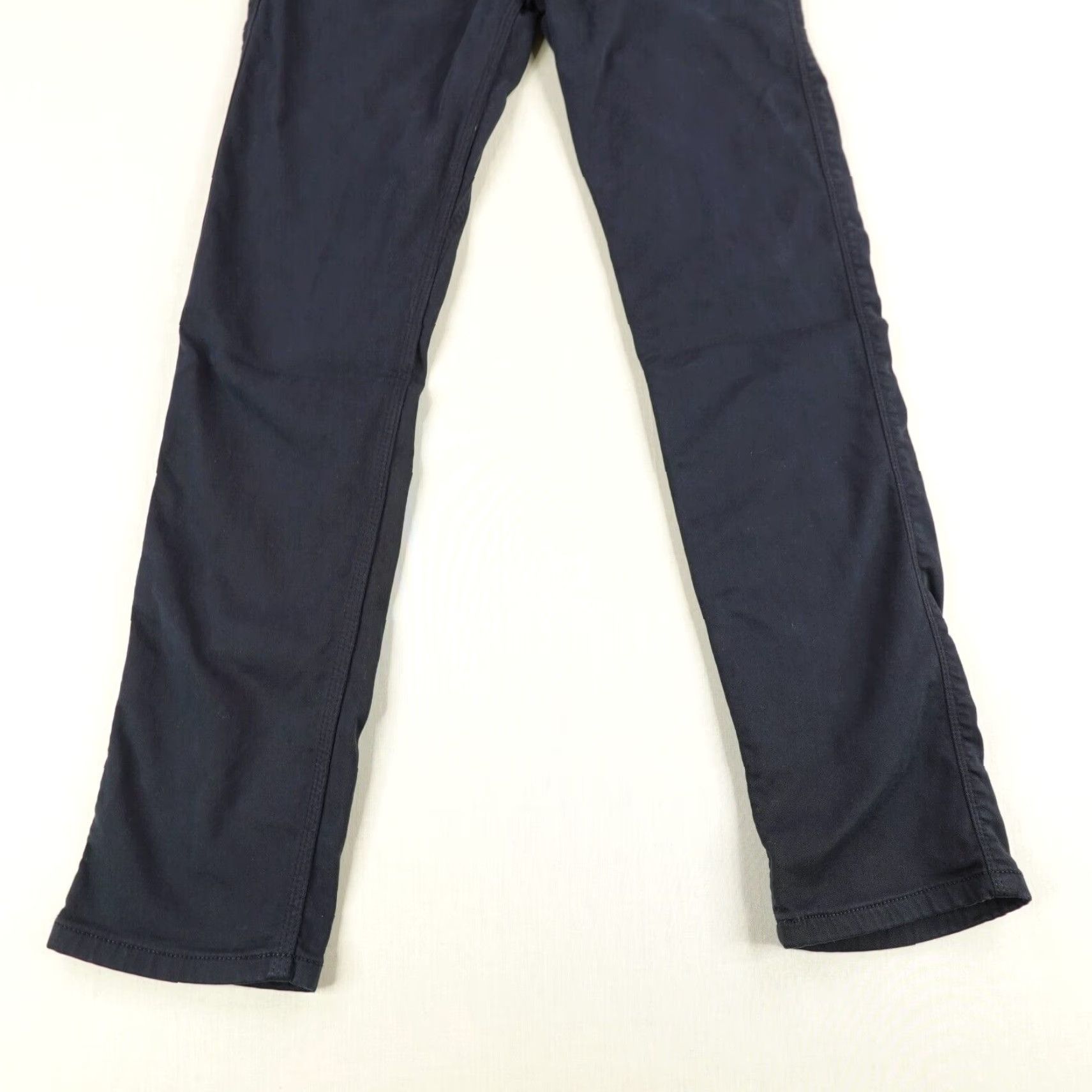 DUER DUER Pants Slim Black Chino 27x30 Mens Regular Straight Front Stretch Breathable Pockets Workwear 30in Inseam Mens Size US 27 - 3 Thumbnail