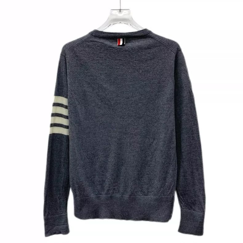 Thom Browne Thom Browne size2 Wool knitting sweater Size US M / EU 48-50 / 2 - 2 Thumbnail
