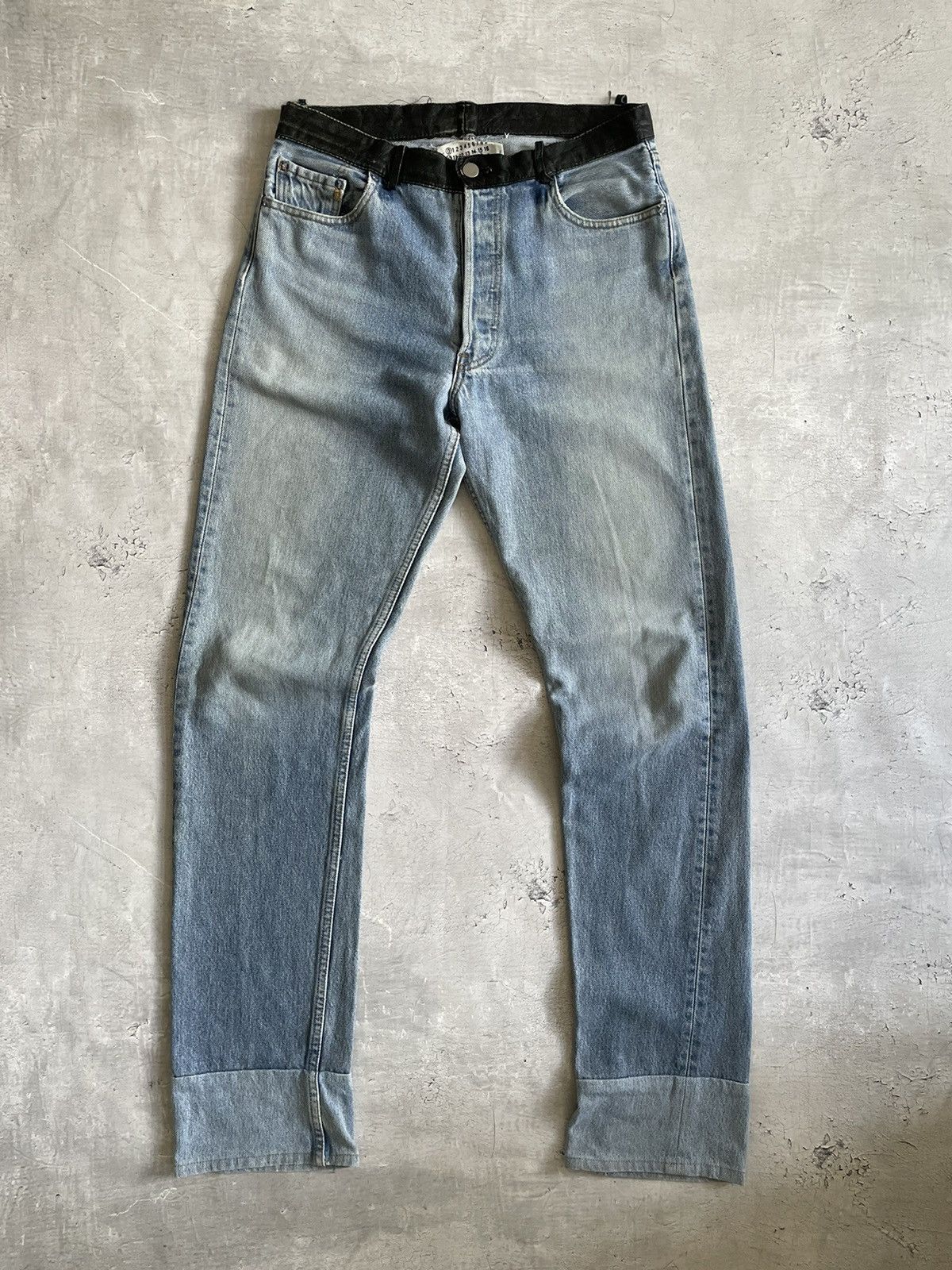 Maison Margiela MM6 Maison Margiela 😍 Archive Denim Jeans 1999 😍 Size US 32 / EU 48 - 3 Thumbnail