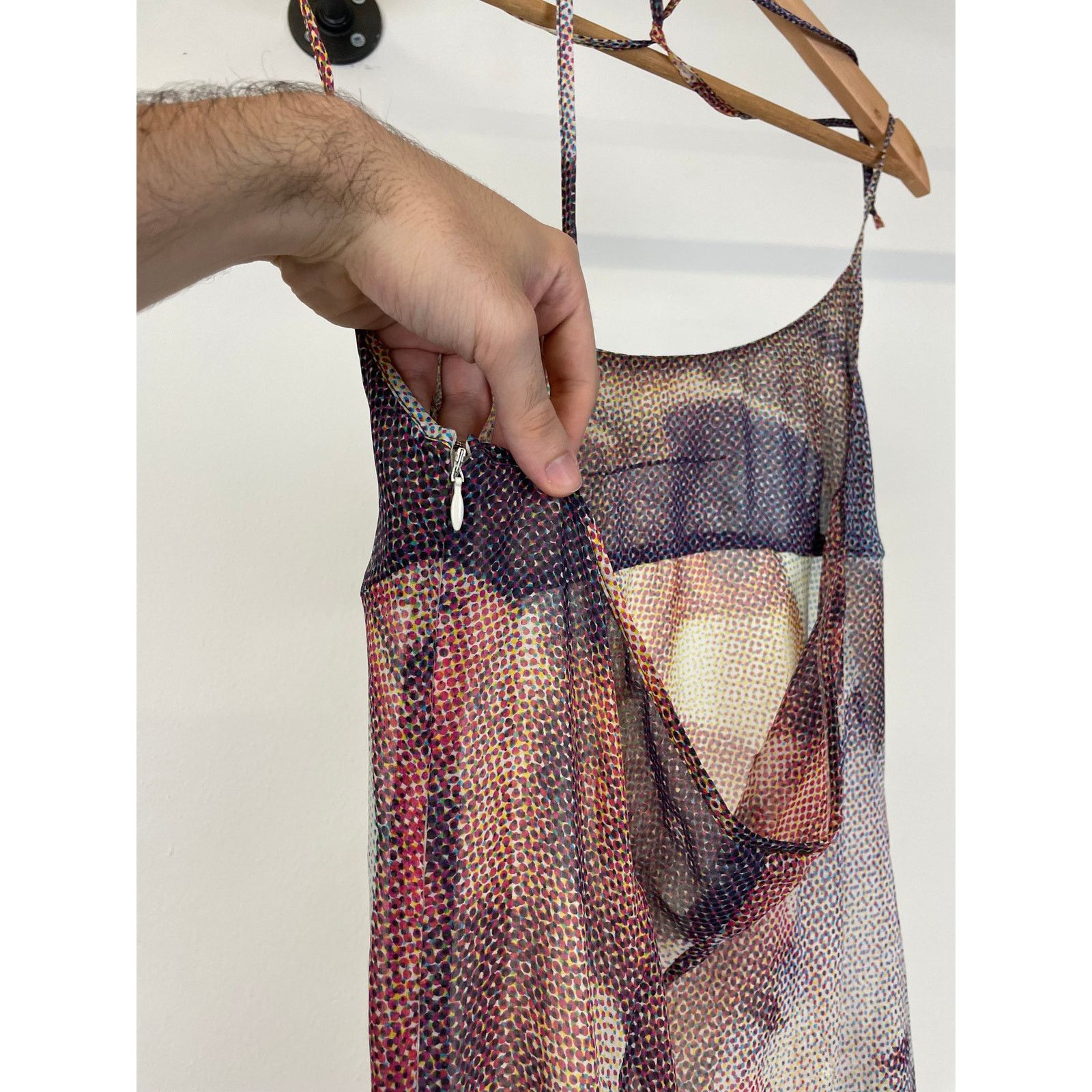 Dolce & Gabbana 1990s D&G Botticelli birth of Venus sheer silk dress Size ONE SIZE - 12 Thumbnail