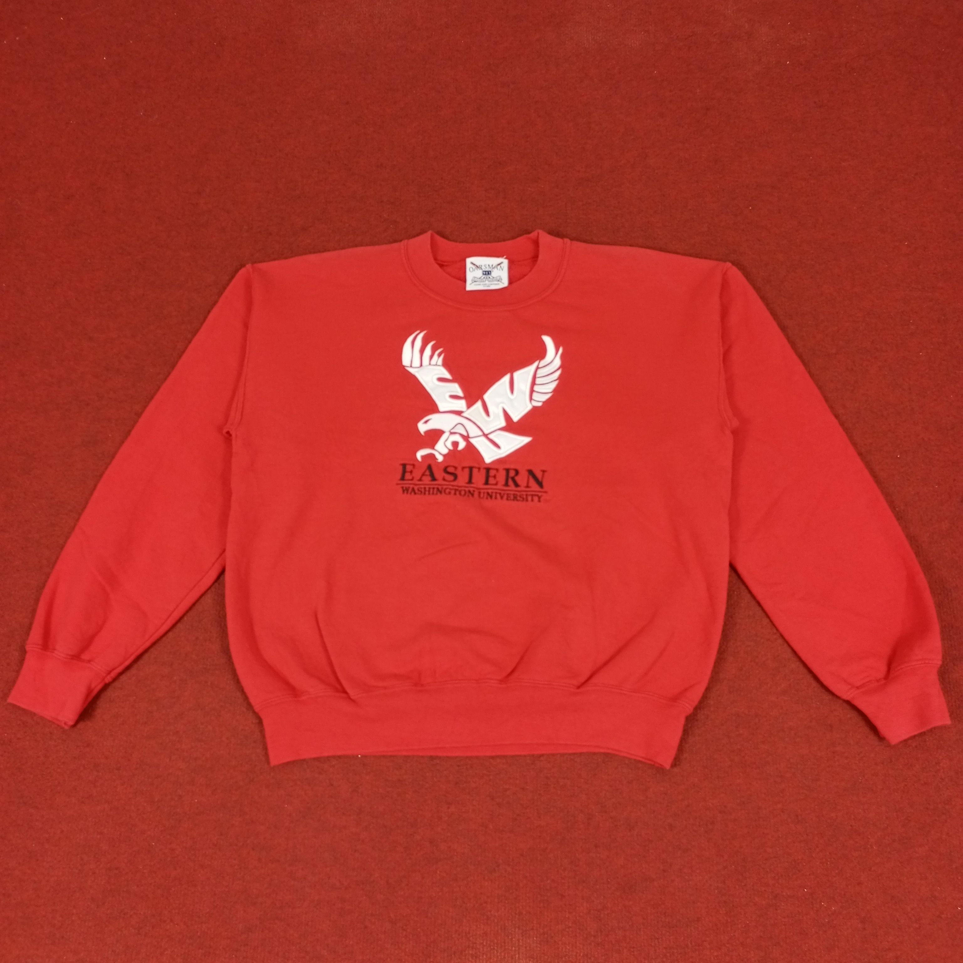 Vintage Eastern Washington University Sweatshirt Size US M / EU 48-50 / 2 - 1 Thumbnail