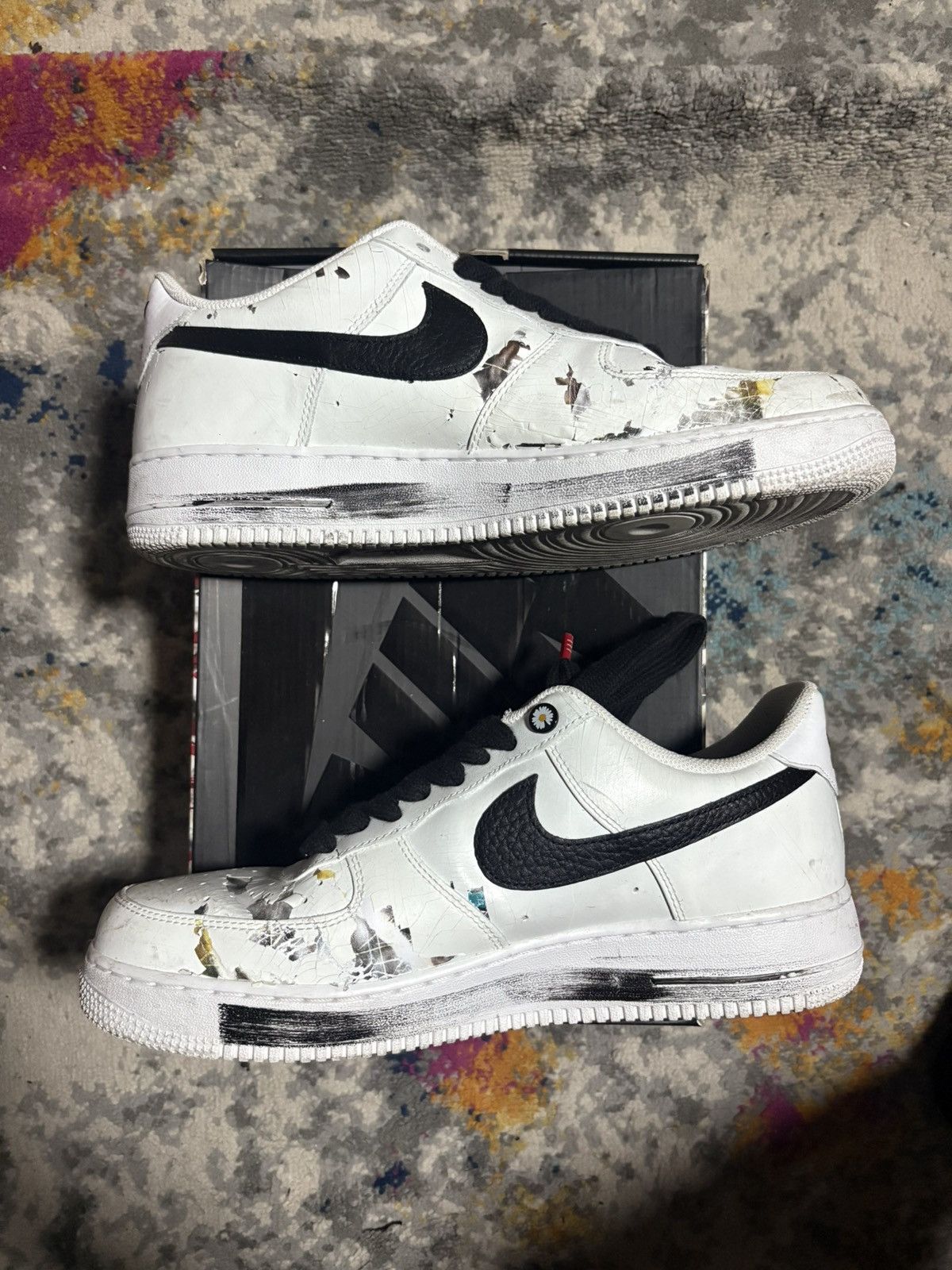 Nike × peaceminusone Nike x G dragon Air Force 1 paranoise 2.0 Size US 12 / EU 45 - 2 Thumbnail