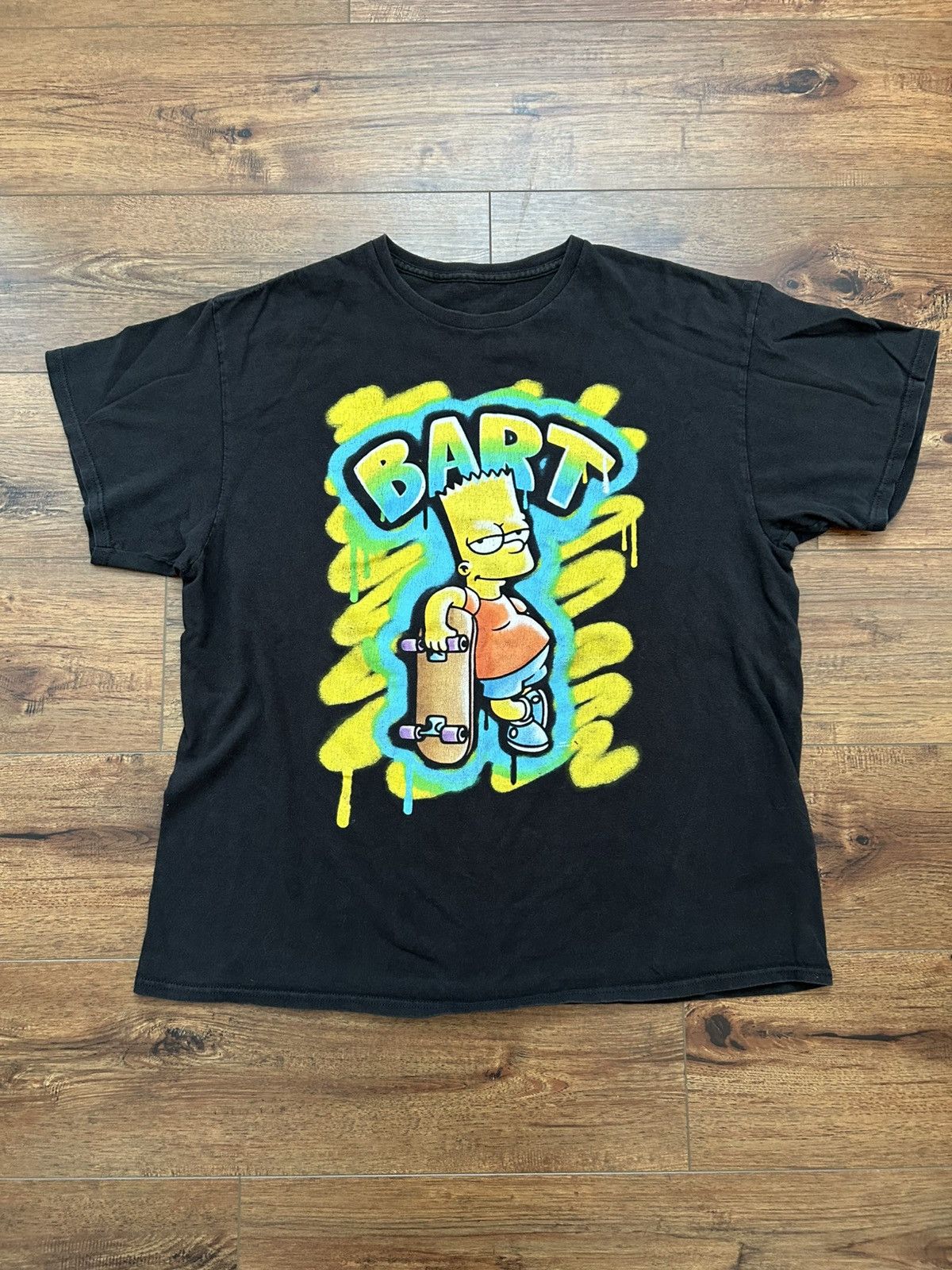 Other Classic Bart Simpson Spray Paint T-shirt Size US XL / EU 56 / 4 - 4 Thumbnail
