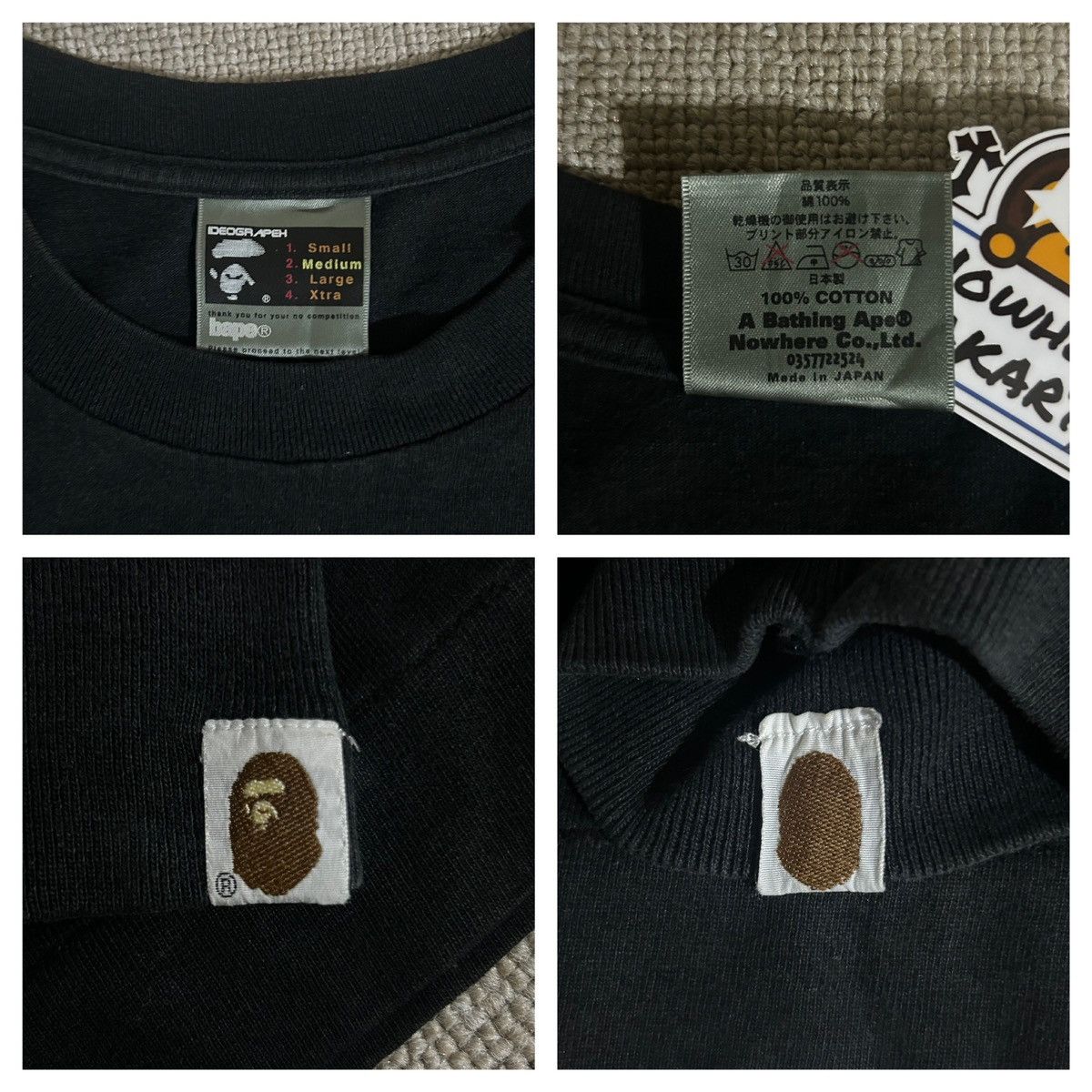 Bape Bape Apeman Longsleeve Size US S / EU 44-46 / 1 - 7 Thumbnail