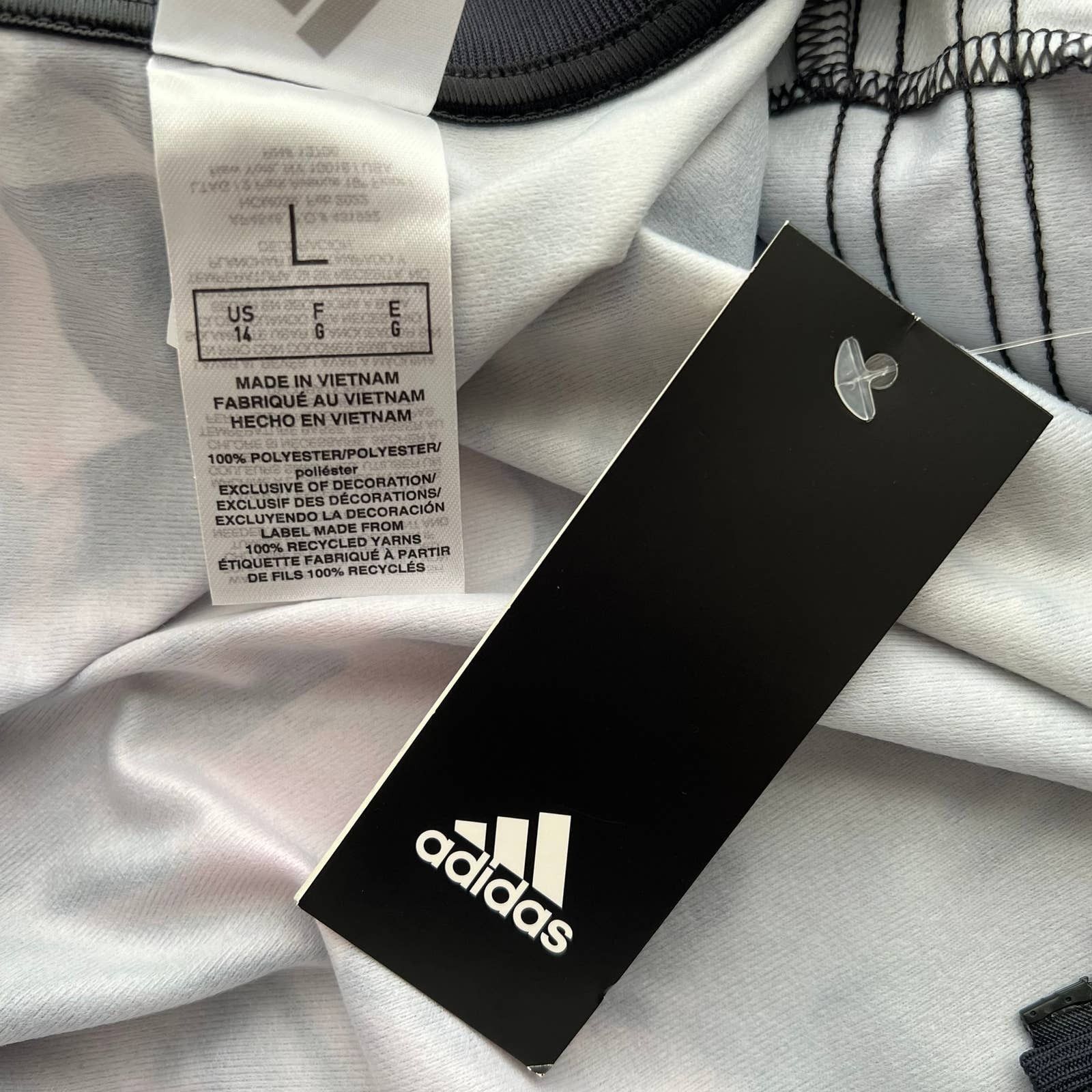 Adidas Adidas Multicolor Long Sleeve Tricot Jacket, Girls L(14) Size L / US 10 / IT 46 - 12 Thumbnail