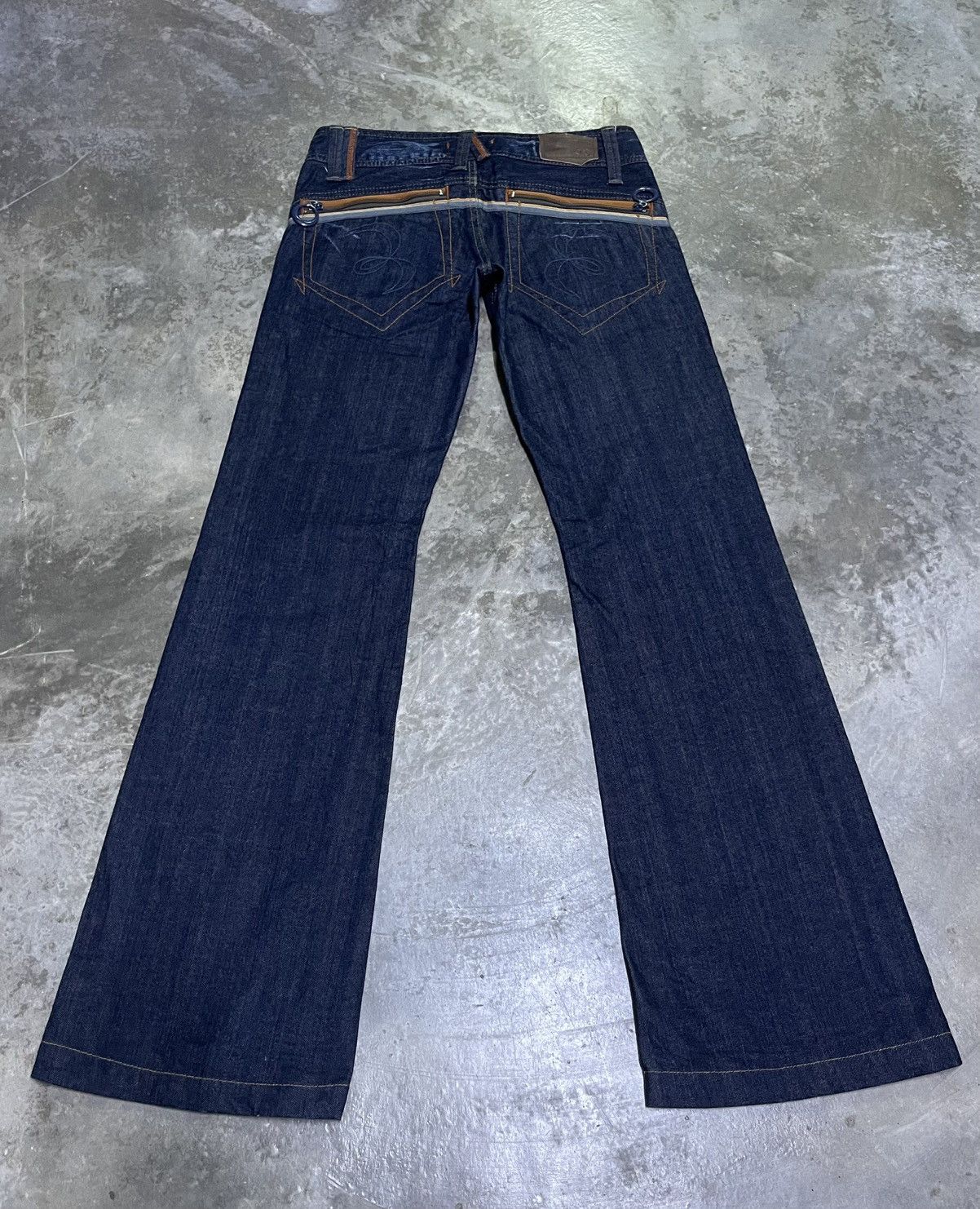 If Six Was Nine × Japanese Brand Flared Jeans Japan Made In Nippon Bootcut Size US 30 / EU 46 - 2 Thumbnail