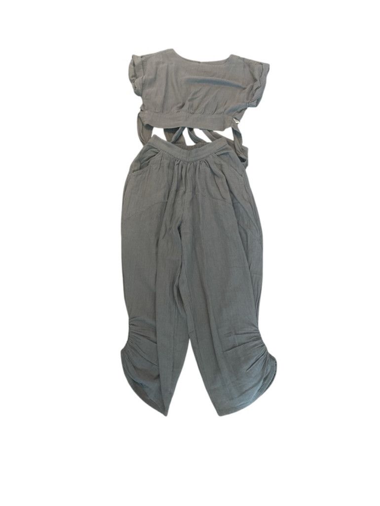 Free People Free People Feeling Free 2pc Set Grey XS oversized NWOT Size 24" / US 00 / IT 34 - 3 Thumbnail