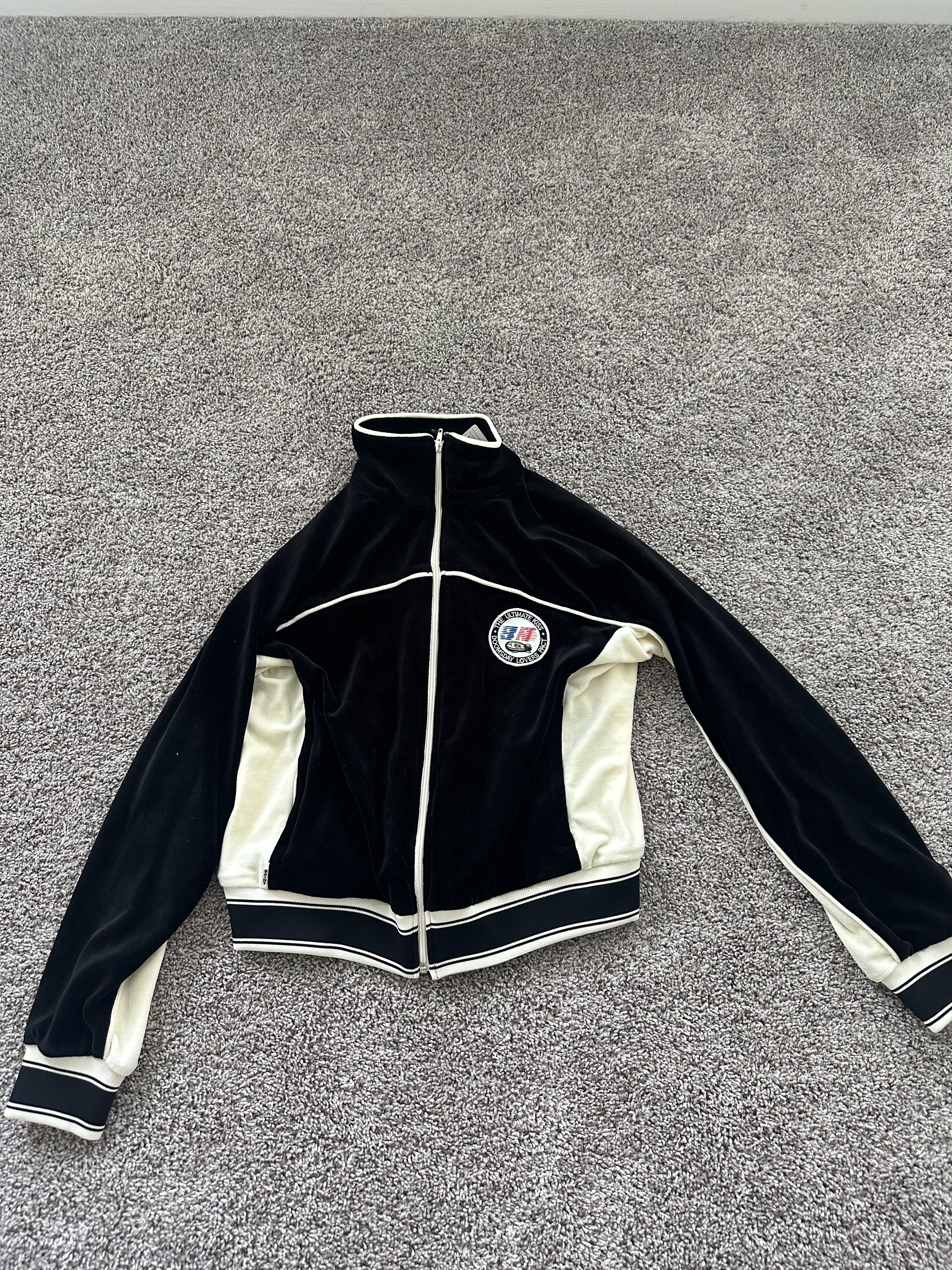 Saint Michael Lastman Cotton-Blend Velour Track Jacket Size US M / EU 48-50 / 2 - 7 Thumbnail