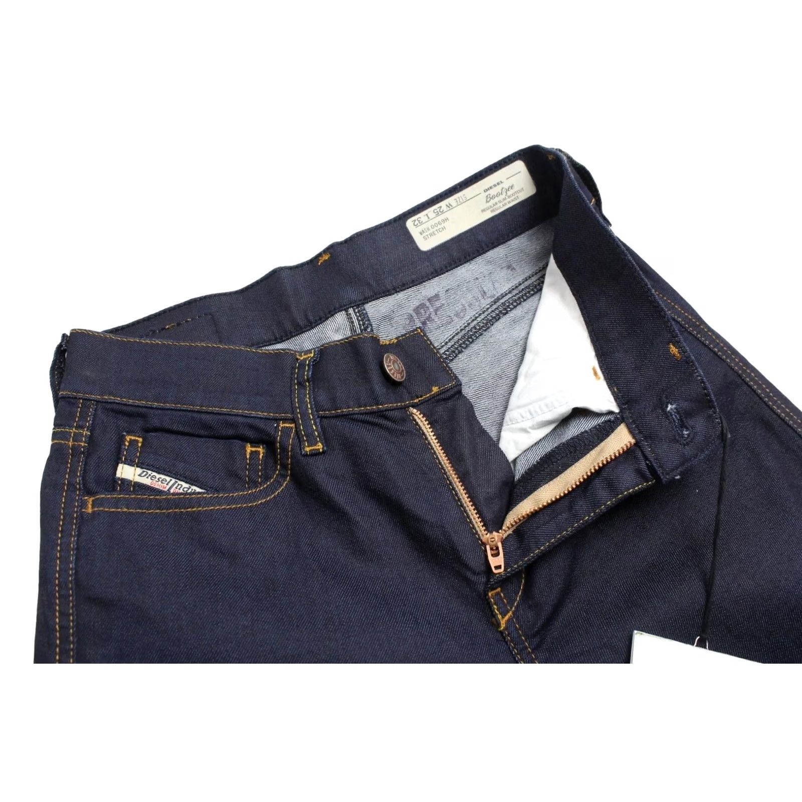 Diesel DIESEL Bootzee Regular Slim-Bootcut Regular Waist 0069H Jeans Women's W25/L32 Jeans Size 42" / US 20 - 4 Thumbnail