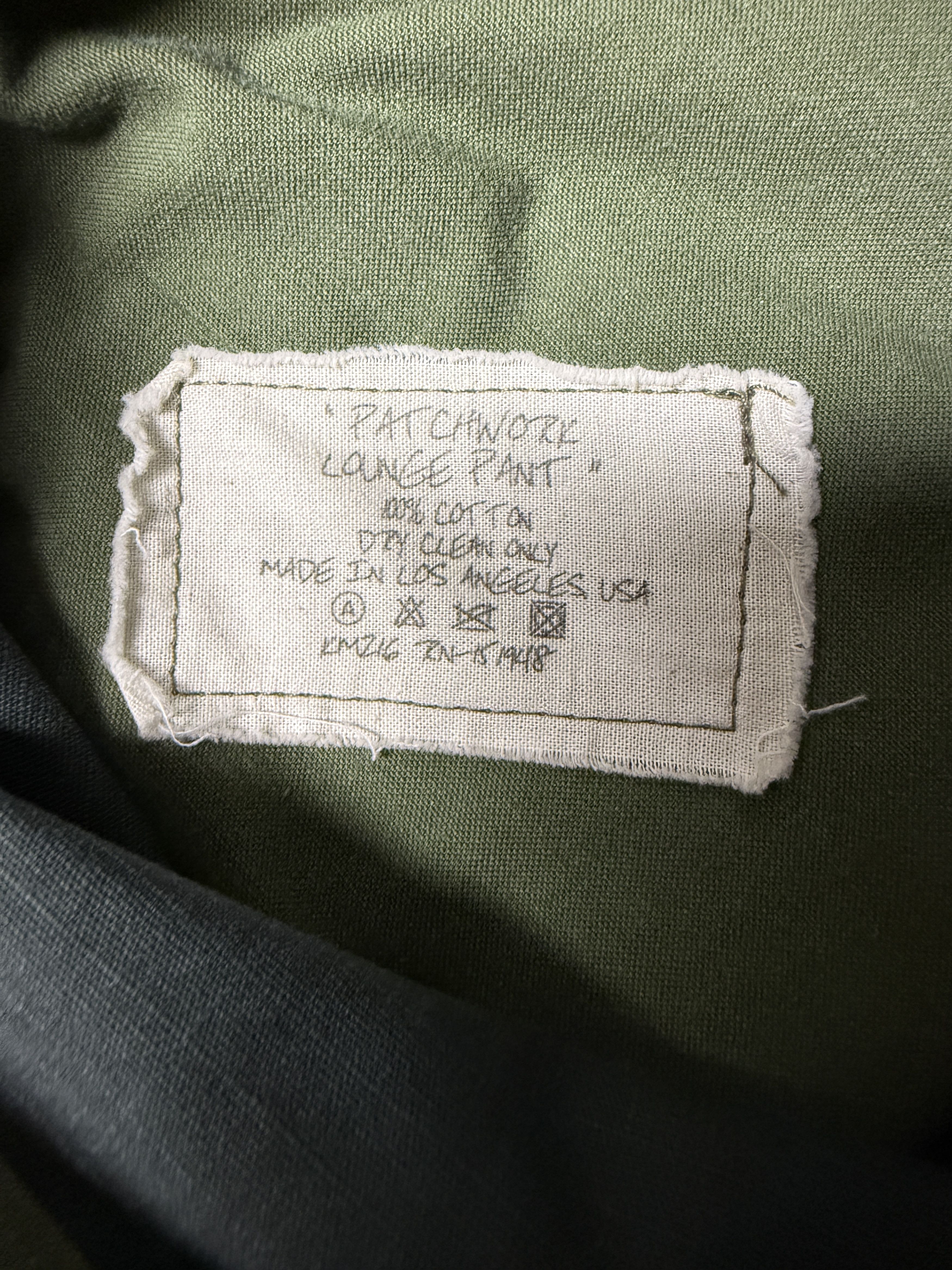 Greg Lauren $1250 Greg Lauren Patchwork Army Lounge Pant Size US 40 / EU 56 - 7 Thumbnail