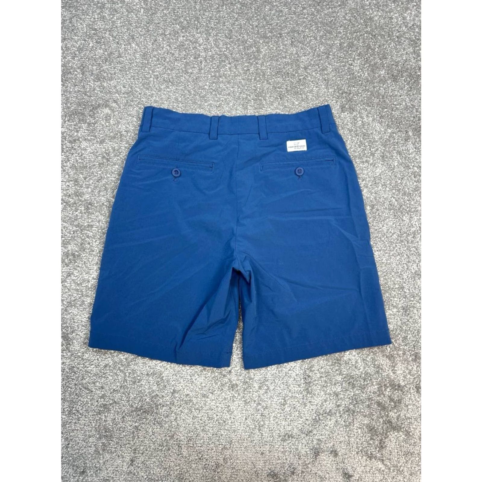Vineyard Vines Vineyard Vines Breaker Shorts Mens 28 Blue Chino Stretch Performance Flat Front Casual Outdoor Preppy Beach 90s? Size US 28 / EU 44 - 2 Thumbnail