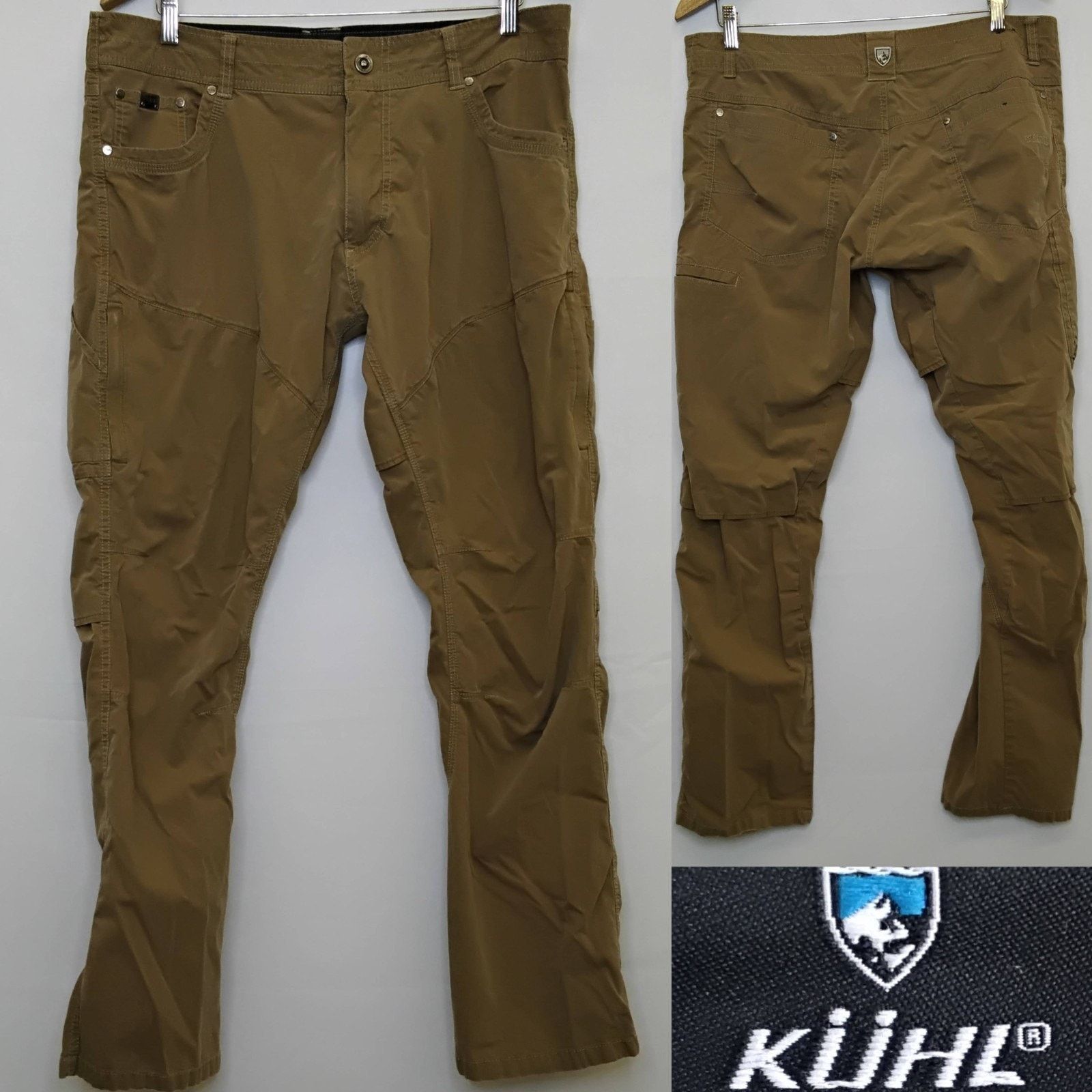 Kuhl Kuhl Double Front Cargo pants Men's 36x32 Brown Vented Size US 36 / EU 52 - 1 Thumbnail