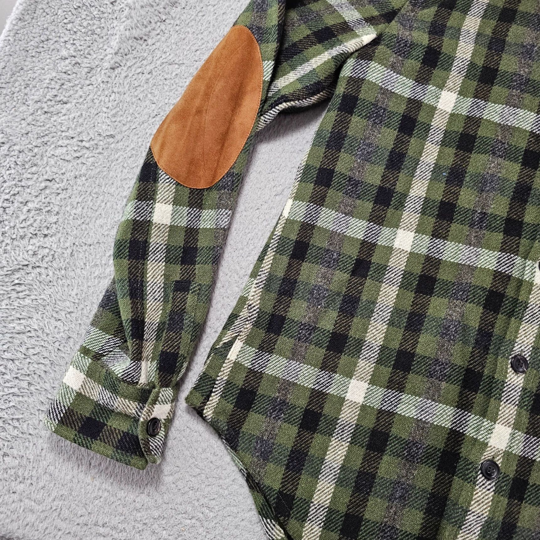 Todd Snyder Todd Snyder Shirt Mens XS Green Plaid Wool Blend Button-Up Long Sleeve Casual Travel Clothing Mens XS Green Plaid Wool Blend Button-Up Shirt Size US XS / EU 42 / 0 - 5 Thumbnail