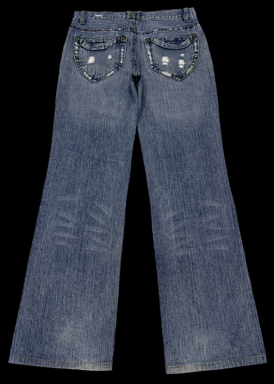 Acne Studios B-S RAW Acne Studios Style Baggy Jeans Distressed Denim Size US 31 - 2 Thumbnail