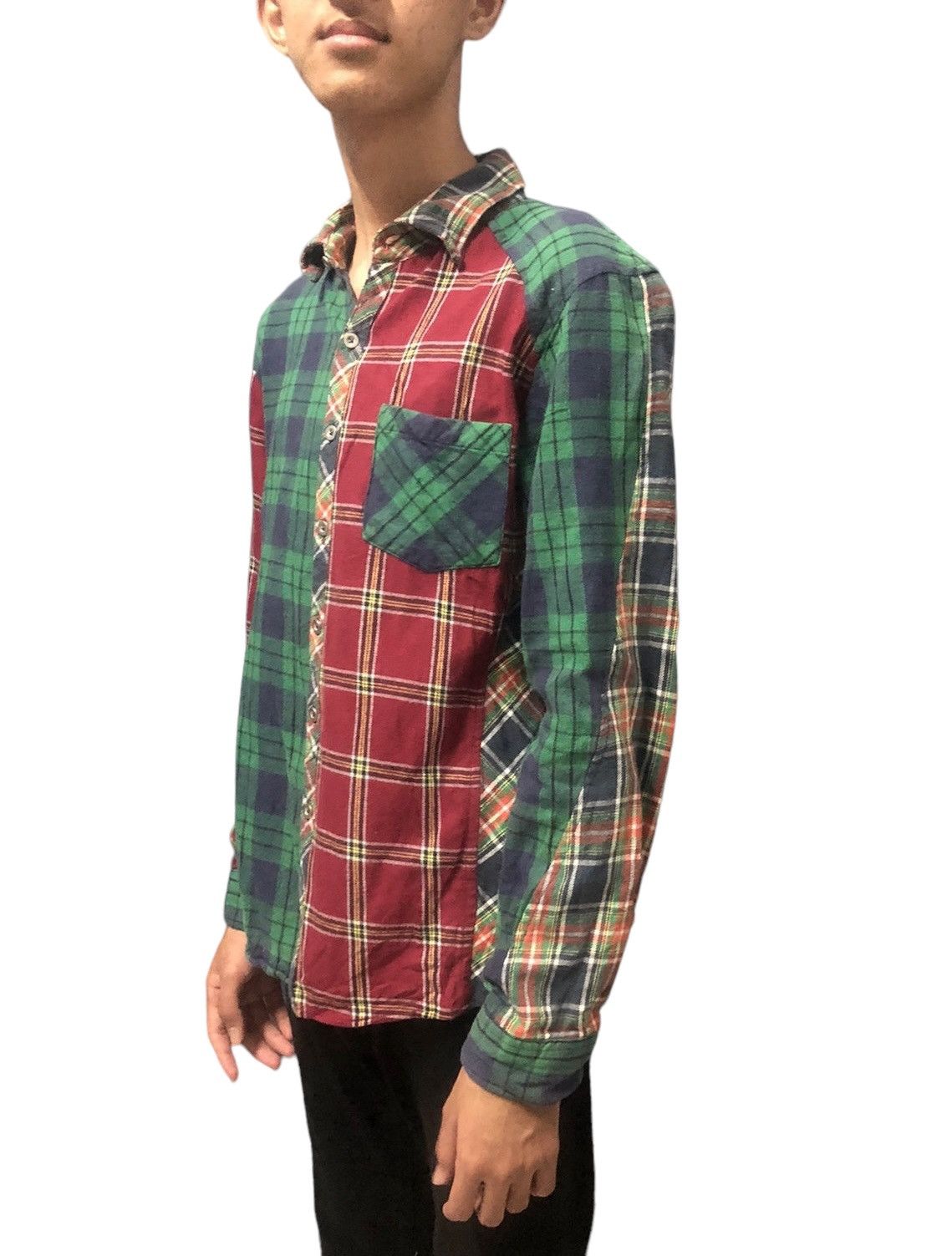 Japanese Brand Japanese Brand Longsleeve Shirt like Engineered Garments Size US M / EU 48-50 / 2 - 7 Thumbnail