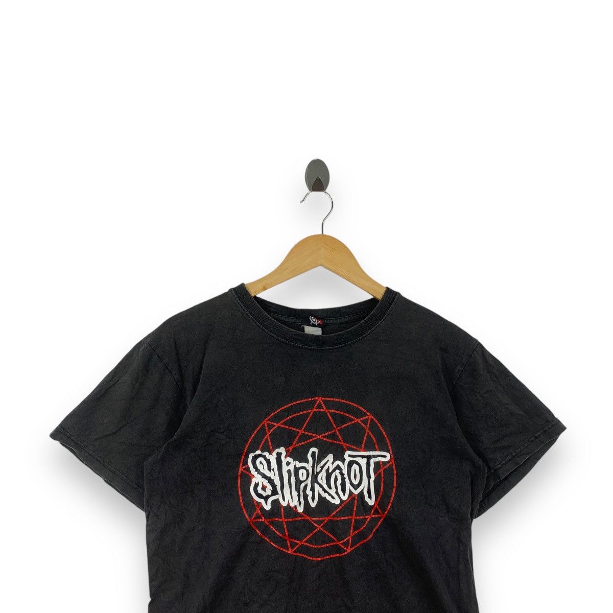 Slipknot Vintage SLIPKNOT BAND Heavy Thrash Metal Tee Shirt Pentagram Size S / US 4 / IT 40 - 2 Thumbnail