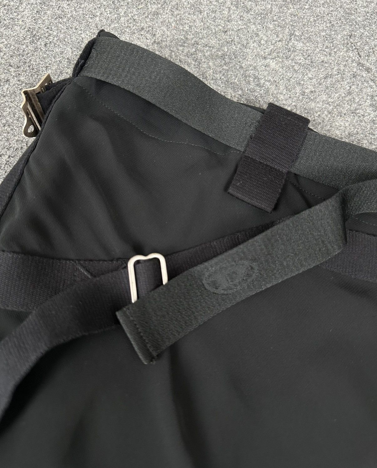 Diesel Diesel - Bondage Belted Two Layer Polyester Midi Skirt Size 34" / US 12 / IT 48 - 5 Thumbnail