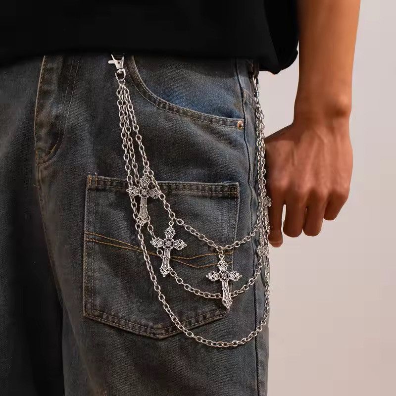 Japanese Brand Cross Pendant Wallet Chain Size ONE SIZE - 2 Thumbnail