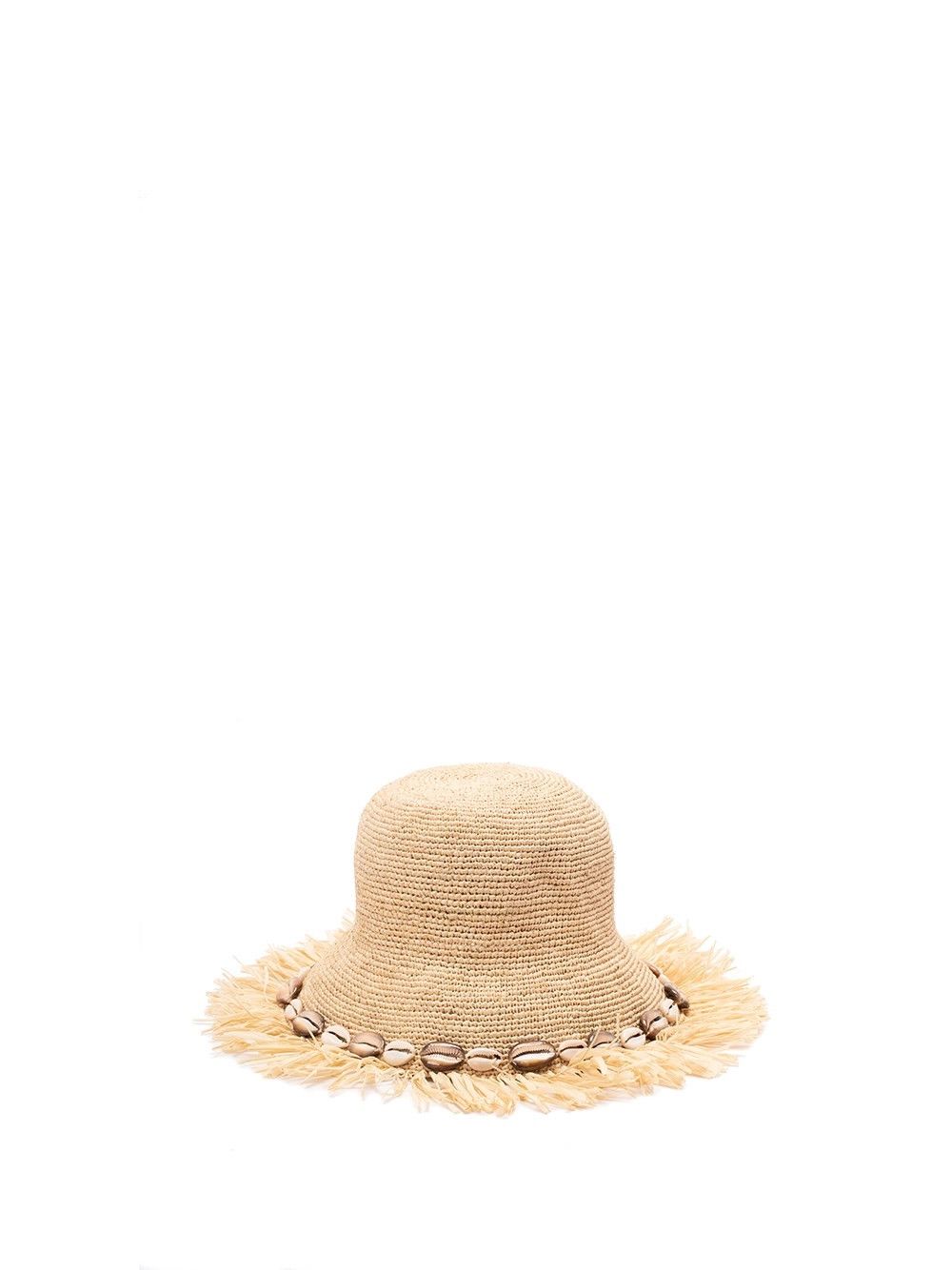 Alanui `Chasing The Shadows` Raffia Hat Size ONE SIZE - 1 Thumbnail