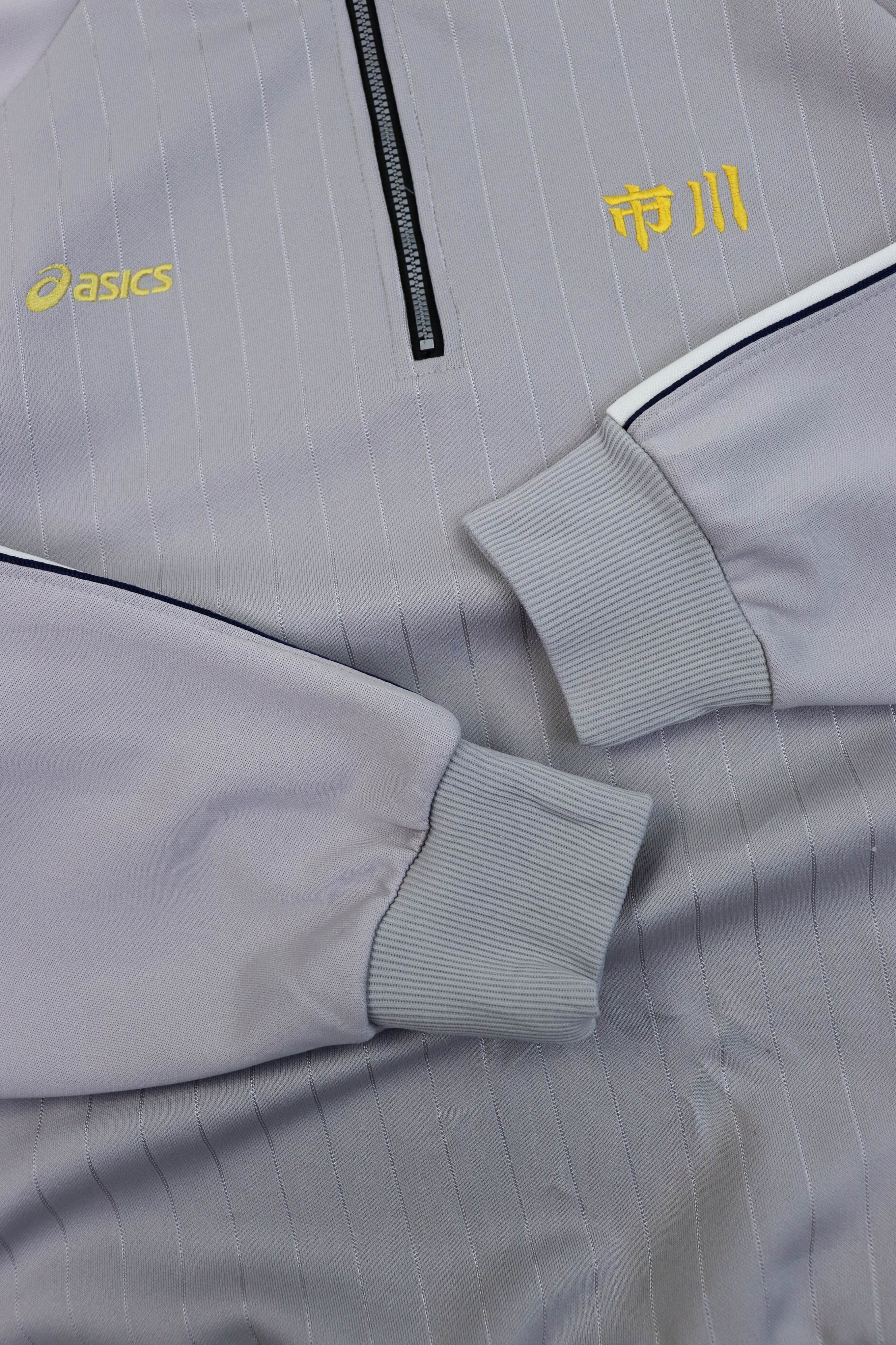 Asics Asics Japan Co Vintage School Uniform Jersey Track Pullover Size US M / EU 48-50 / 2 - 13 Thumbnail
