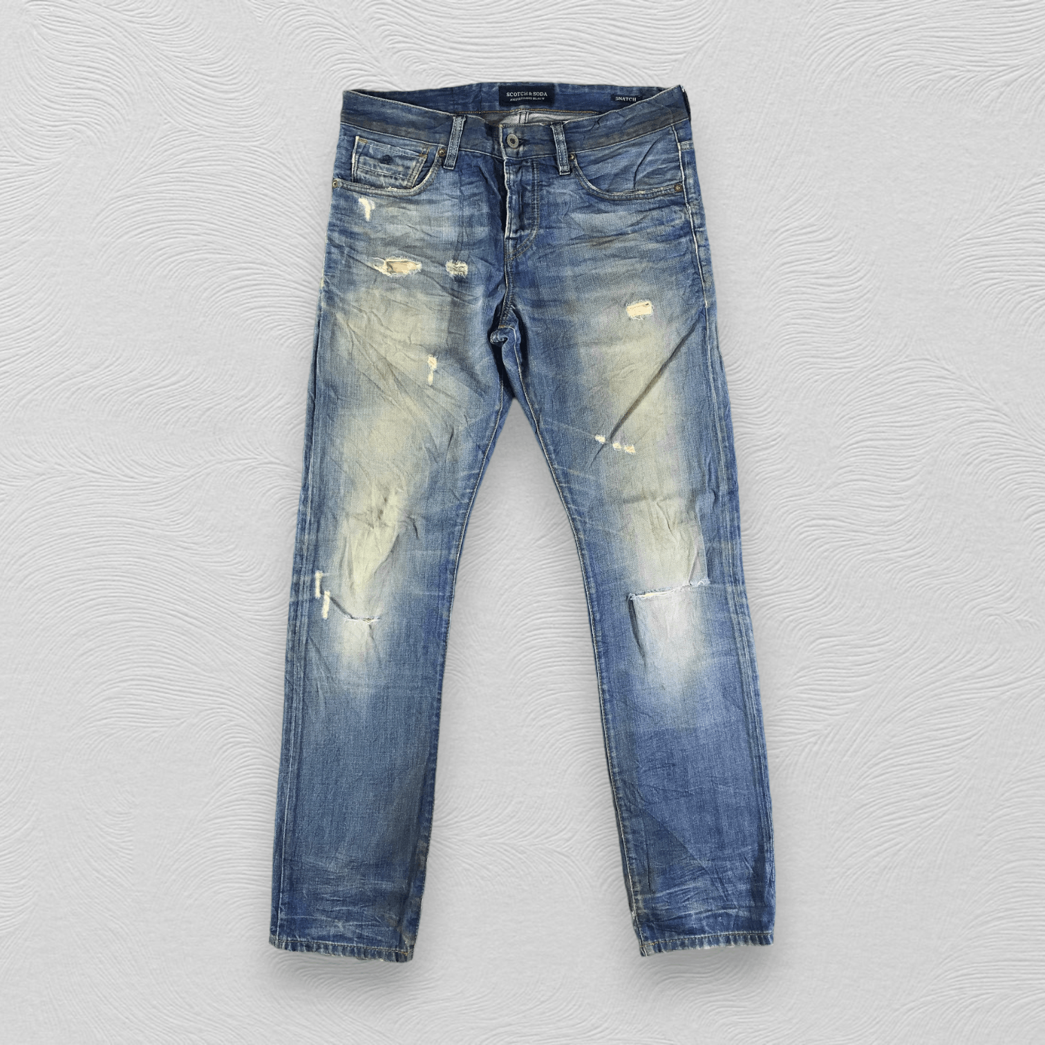 Scotch & Soda Scotch & Soda Jeans Ripped Denim KJ3073 Size US 30 / EU 46 - 1 Thumbnail