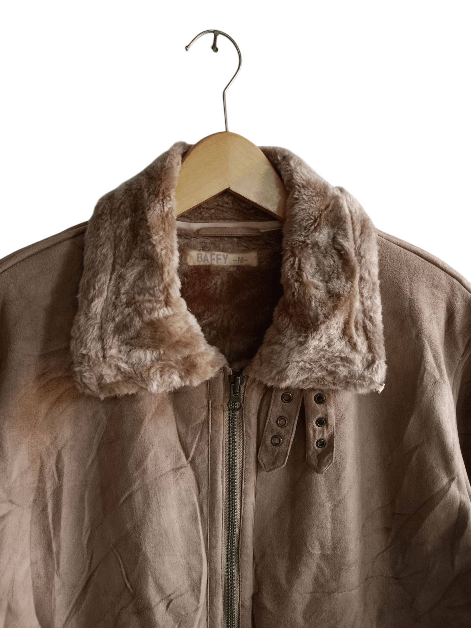 Japanese Brand × Vintage Baffy Suede Fur jacket Size US M / EU 48-50 / 2 - 4 Thumbnail