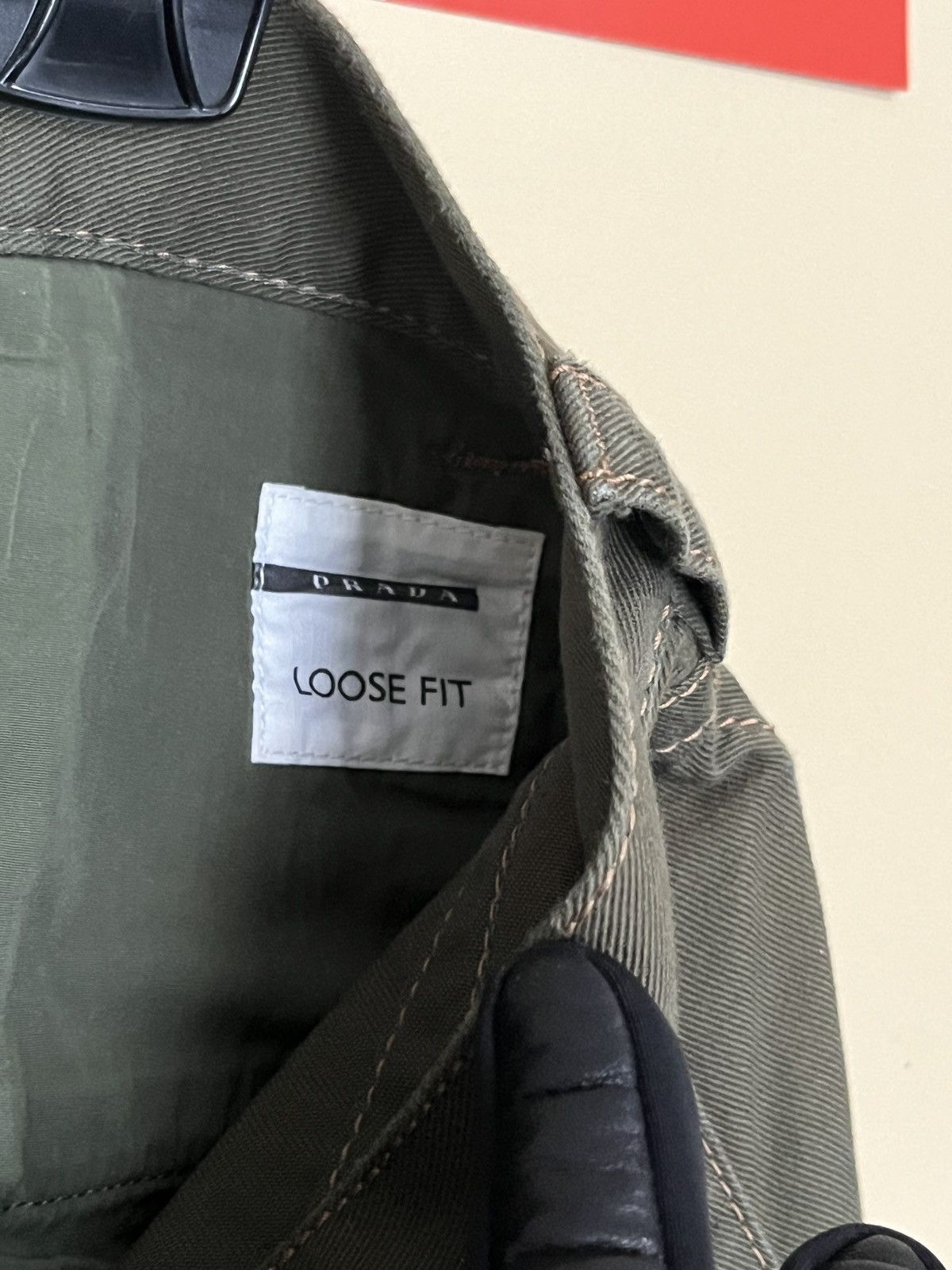Prada Prada Green Loose fit Treated Denim - 32W Size US 32 / EU 48 - 4 Thumbnail