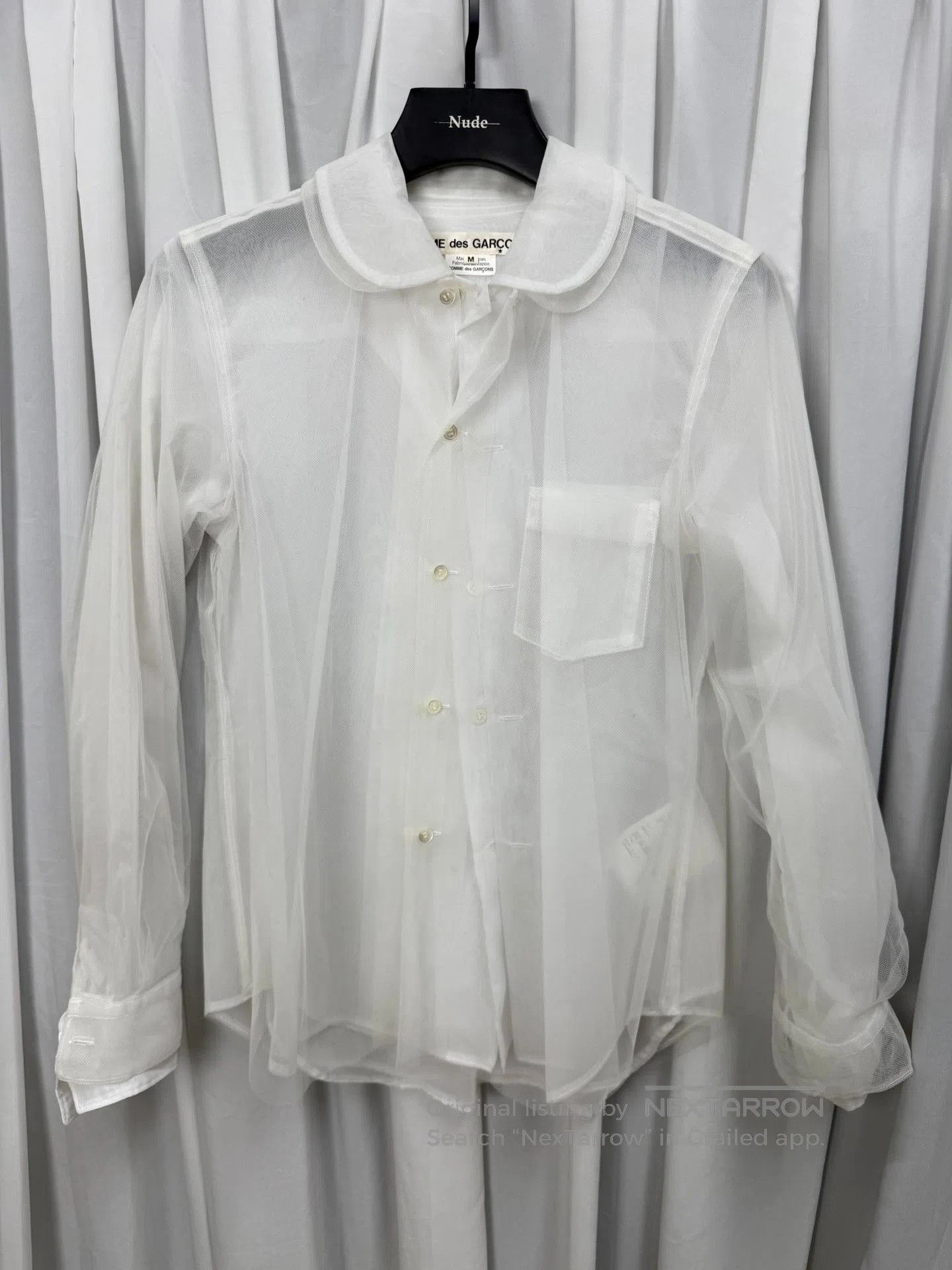 Comme des Garcons Comme des Garçons Triple Tulle Shirt. Size US M / EU 48-50 / 2 - 1 Thumbnail