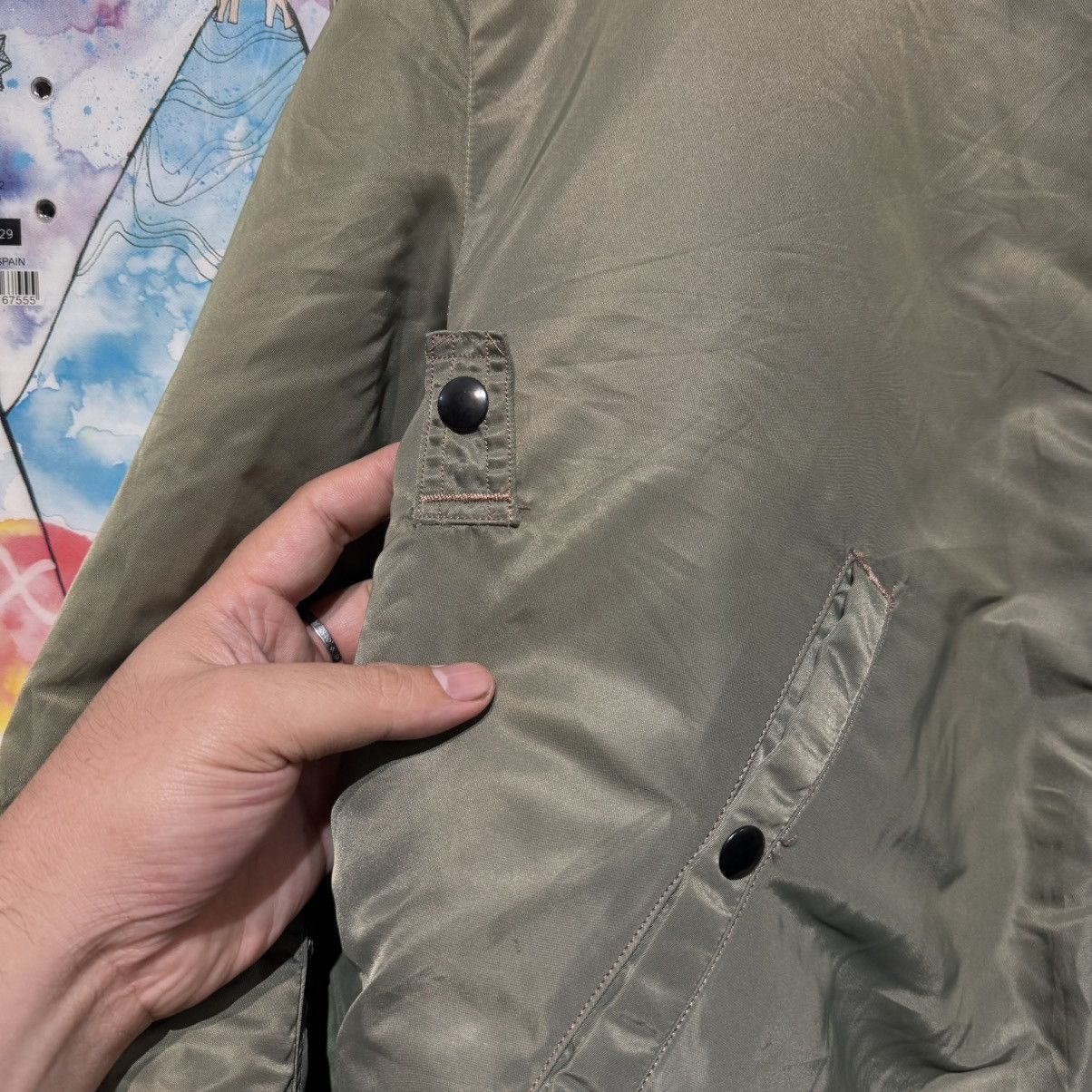 Buzz Rickson's Buzz Rickson’s MA-1 Flight Jacket Lion Uniform Inc- CrownZip Size US XXL / EU 58 / 5 - 5 Thumbnail